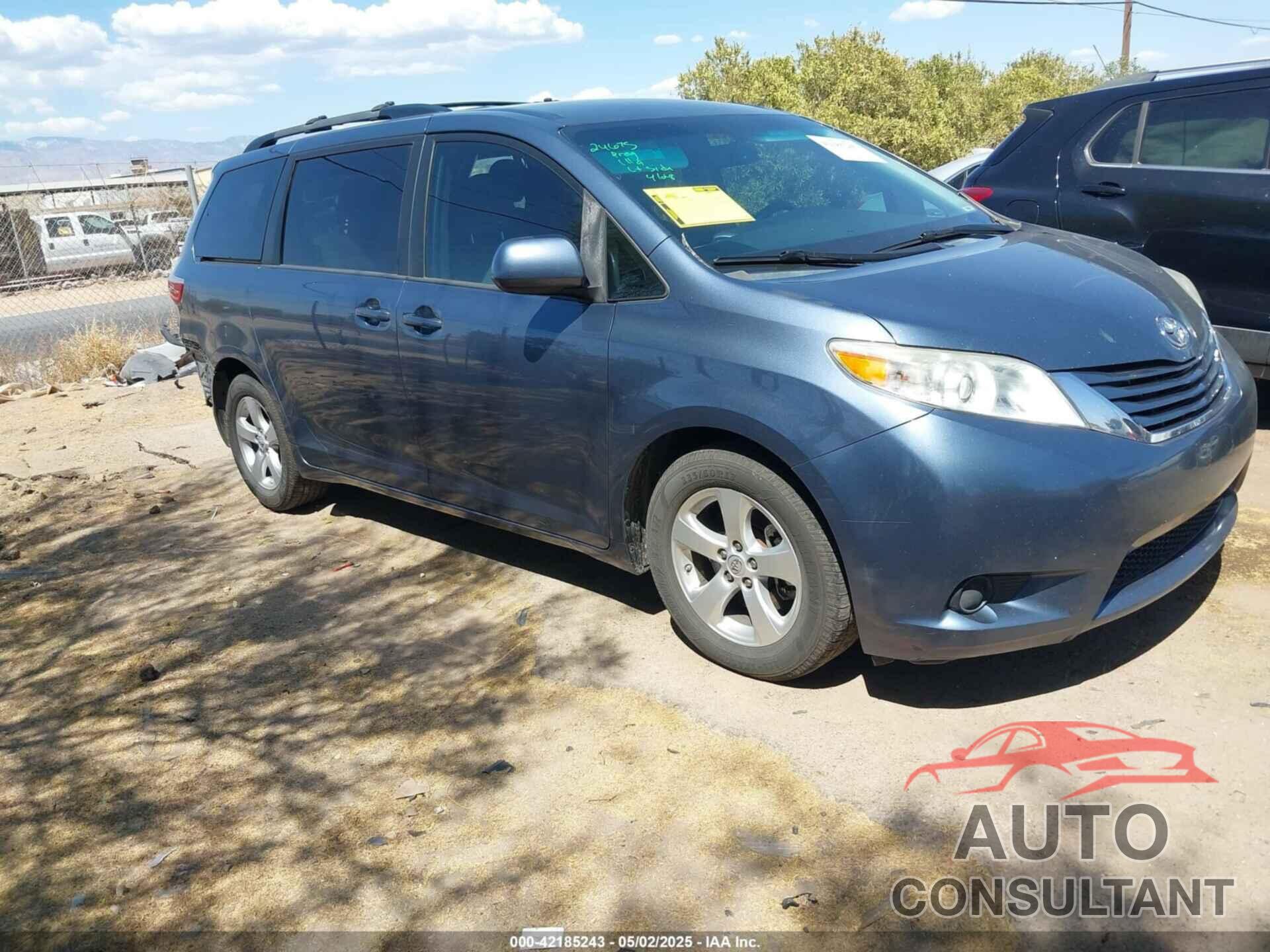 TOYOTA SIENNA 2015 - 5TDKK3DC5FS595278