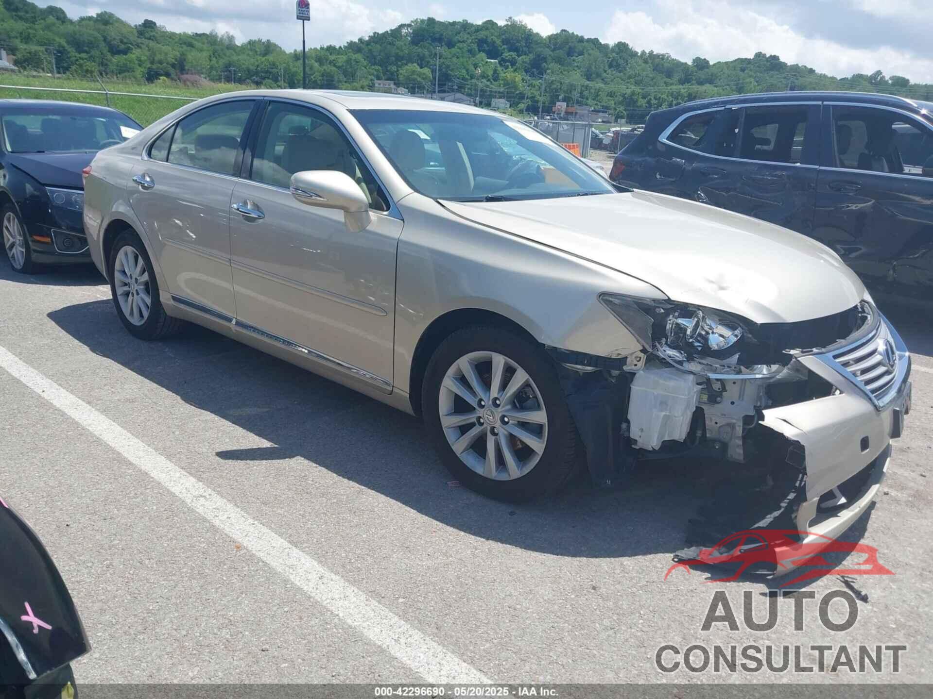 LEXUS ES 350 2012 - JTHBK1EG0C2490879