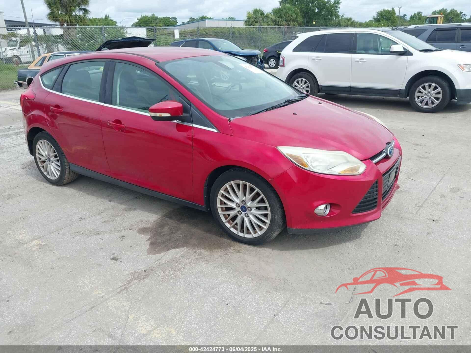 FORD FOCUS 2012 - 1FAHP3M24CL242536