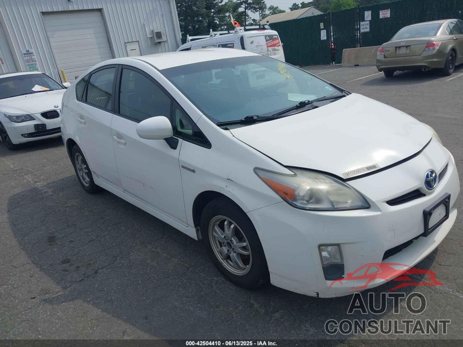 TOYOTA PRIUS 2010 - JTDKN3DU8A1221432