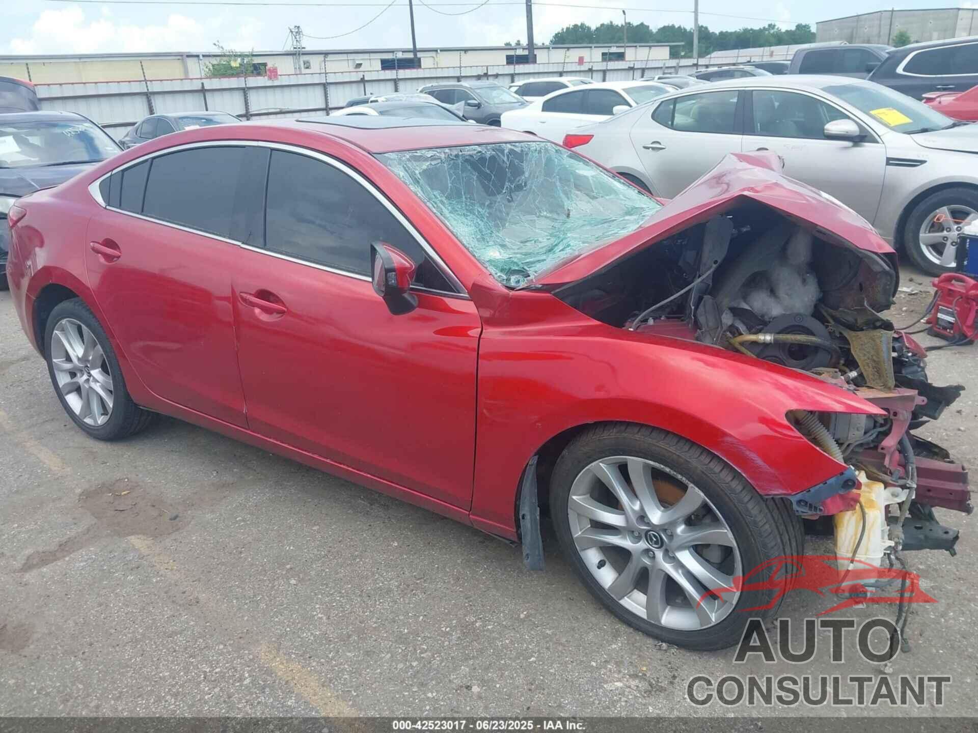 MAZDA MAZDA6 2016 - JM1GJ1V53G1483512