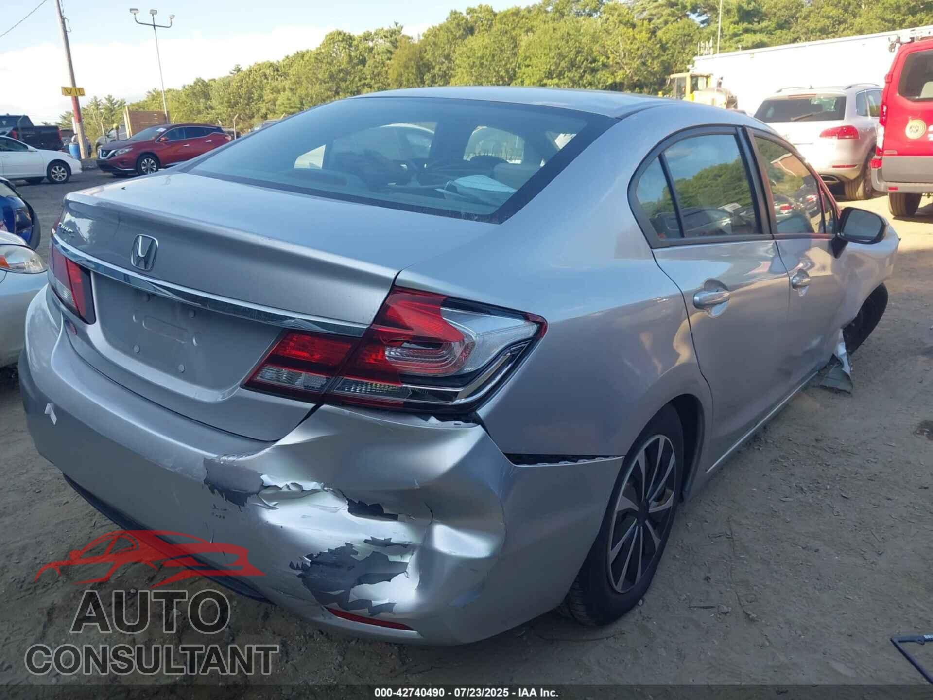 HONDA CIVIC 2015 - 19XFB2F55FE298368