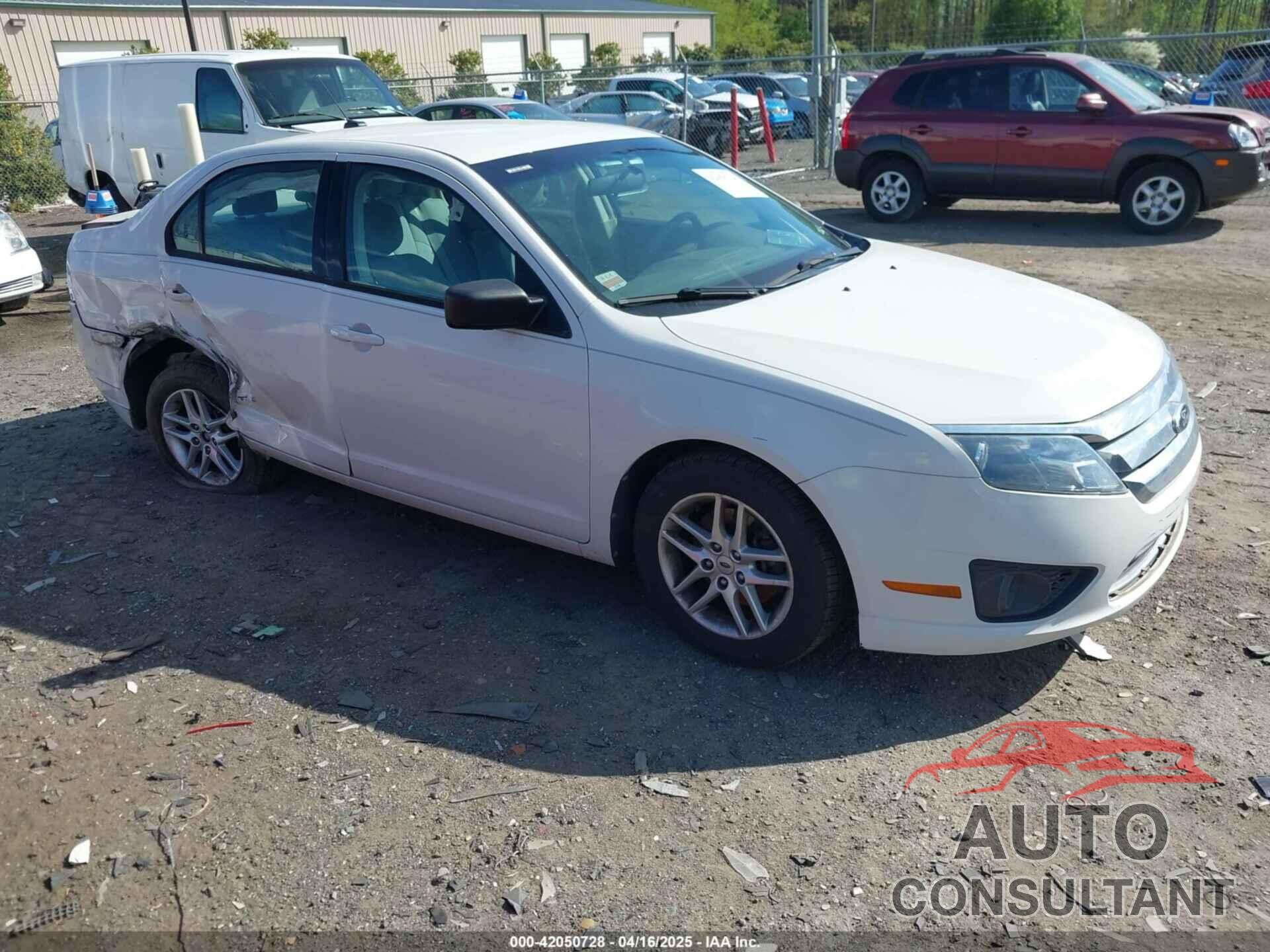 FORD FUSION 2012 - 3FAHP0GA4CR408055