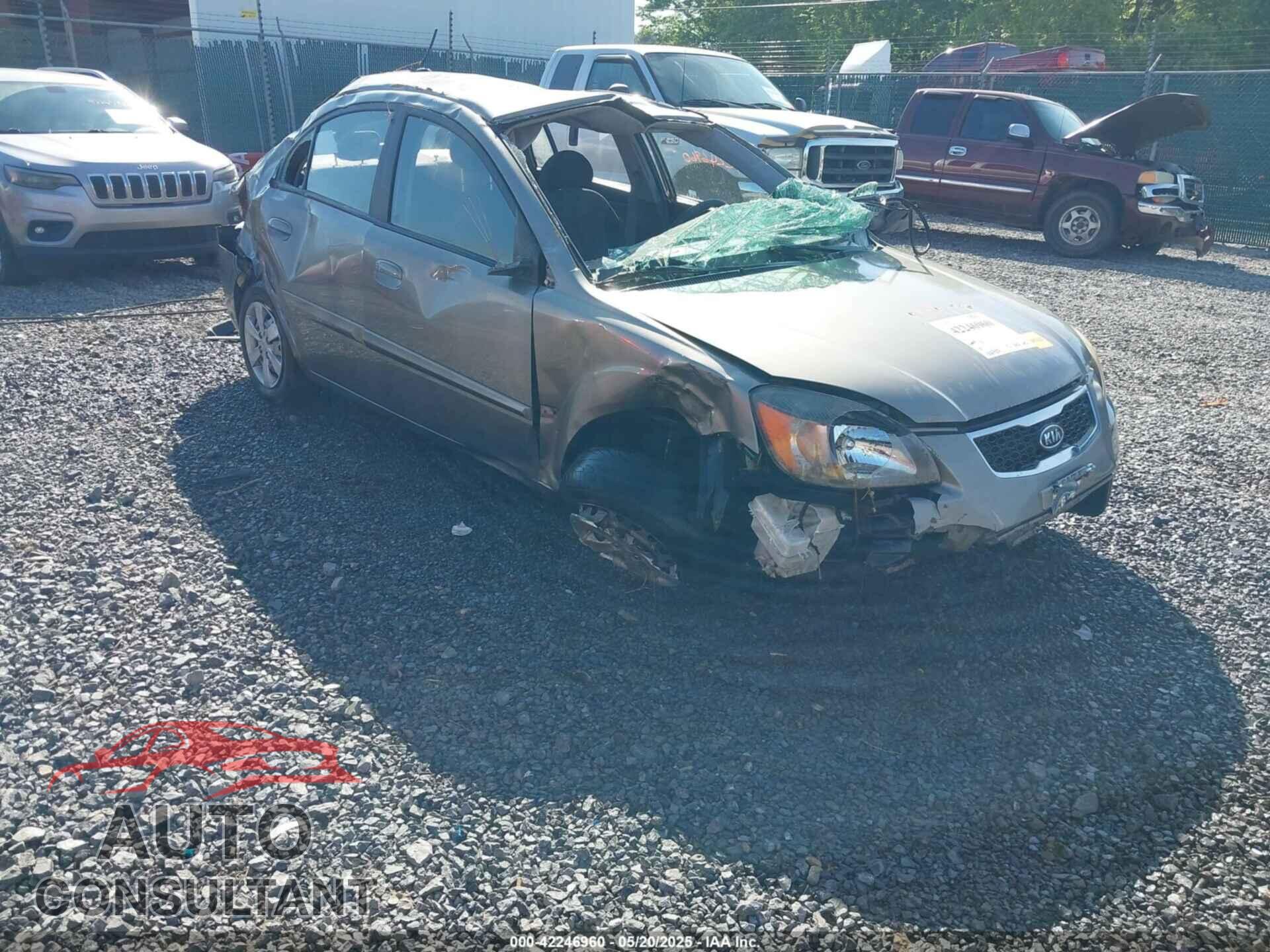 KIA RIO 2010 - KNADH4A32A6627420