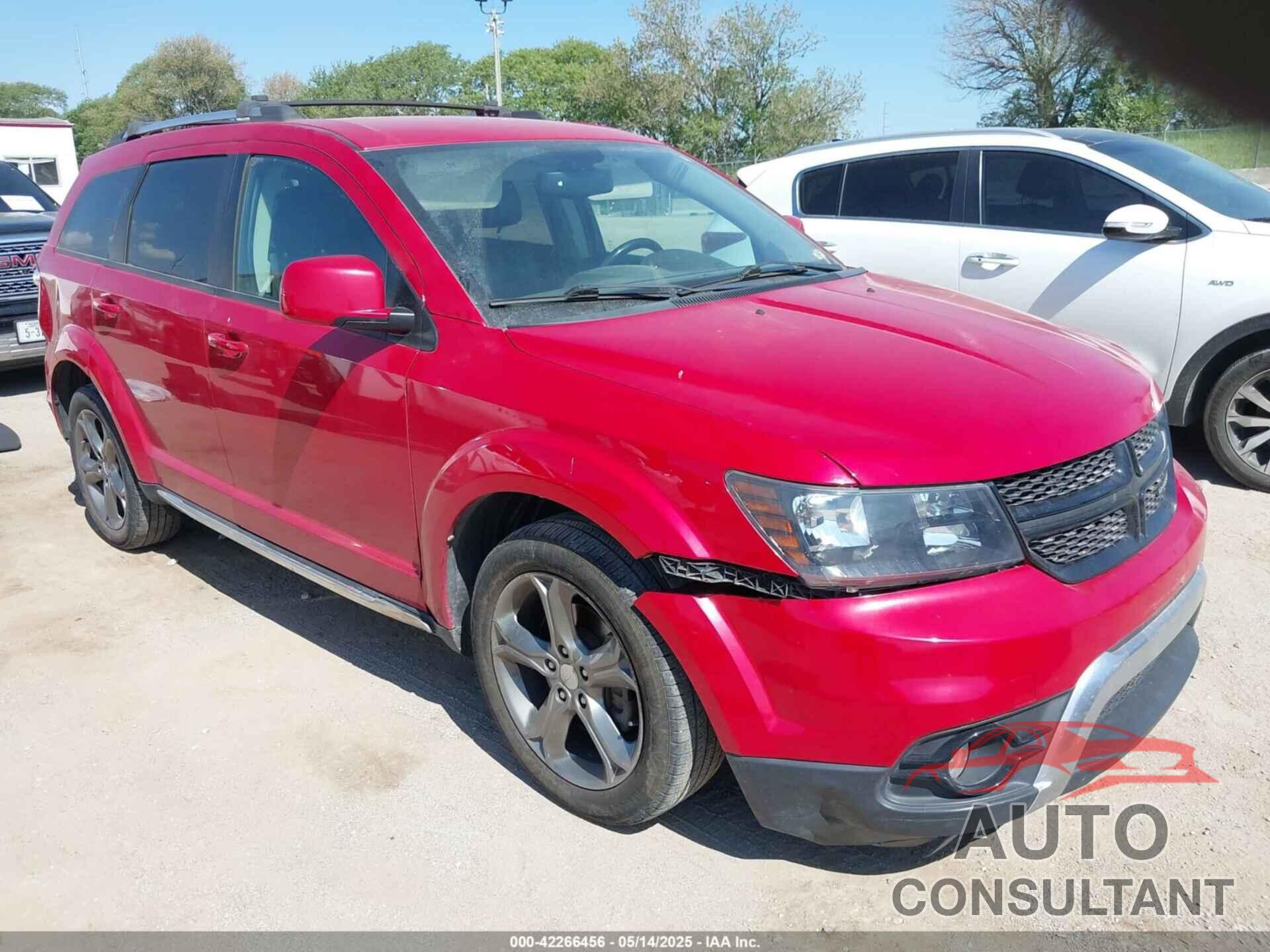 DODGE JOURNEY 2017 - 3C4PDCGG9HT537102