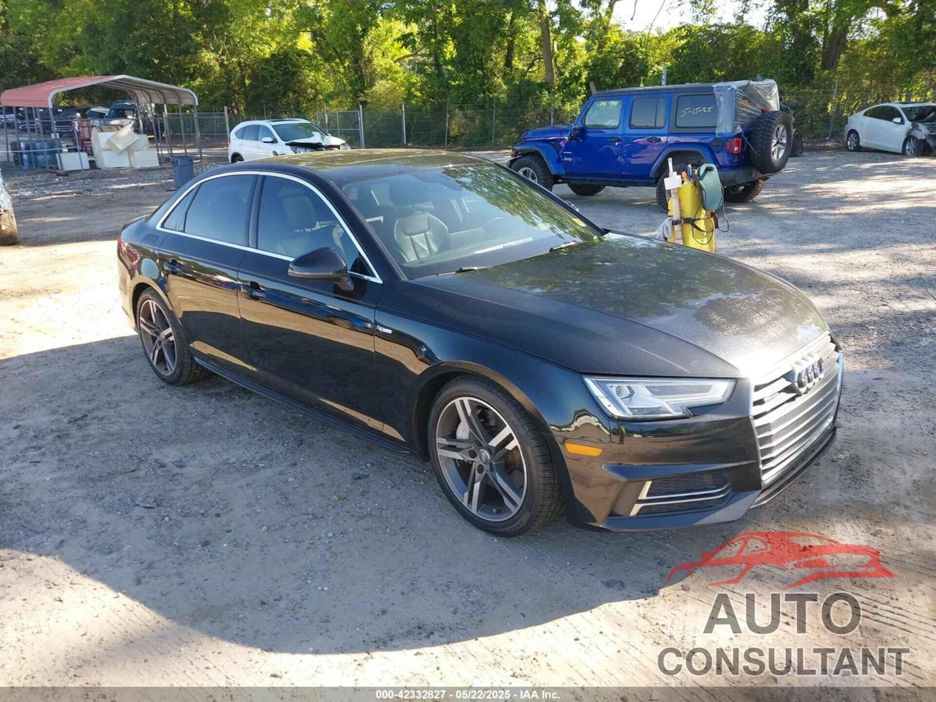AUDI A4 2017 - WAUFNAF41HN035590