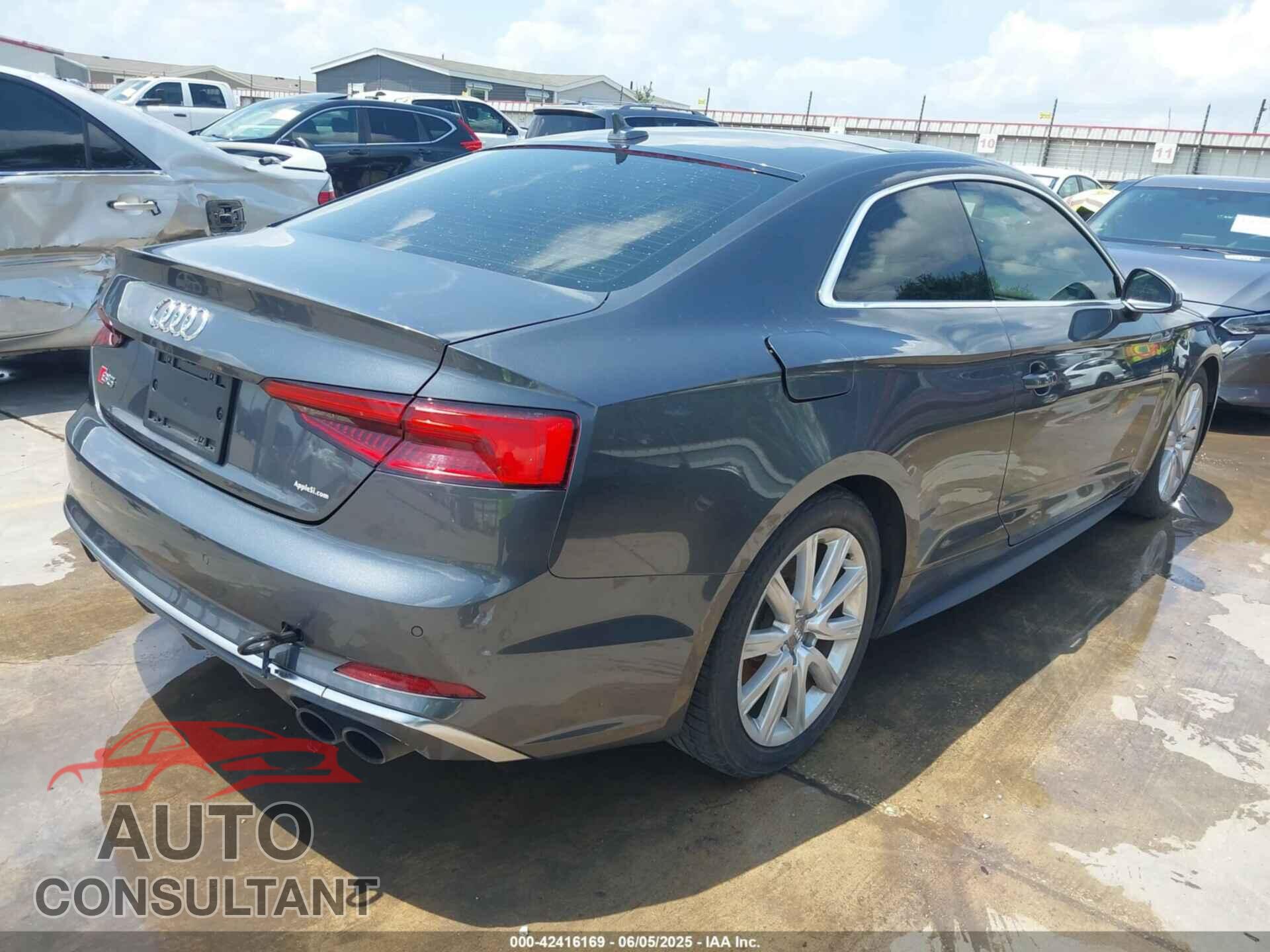 AUDI S5 2018 - WAUR4AF59JA009986