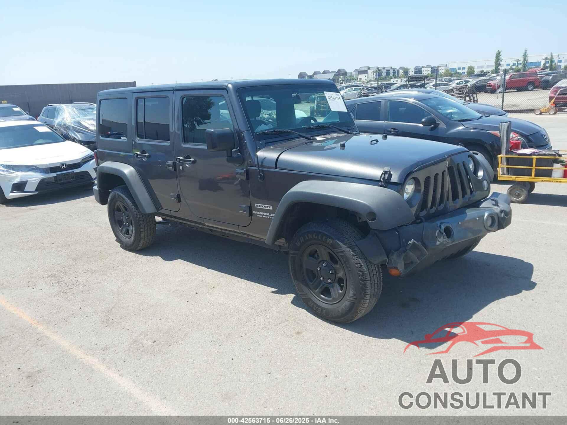 JEEP WRANGLER UNLIMITED 2017 - 1C4BJWDG0HL605047