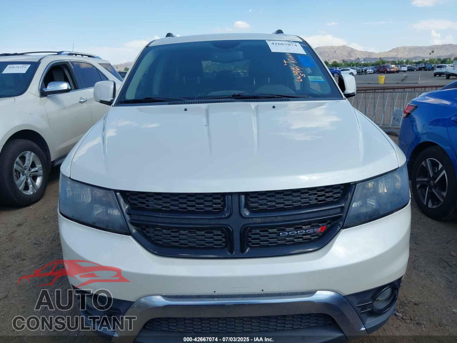 DODGE JOURNEY 2017 - 3C4PDCGG8HT519366