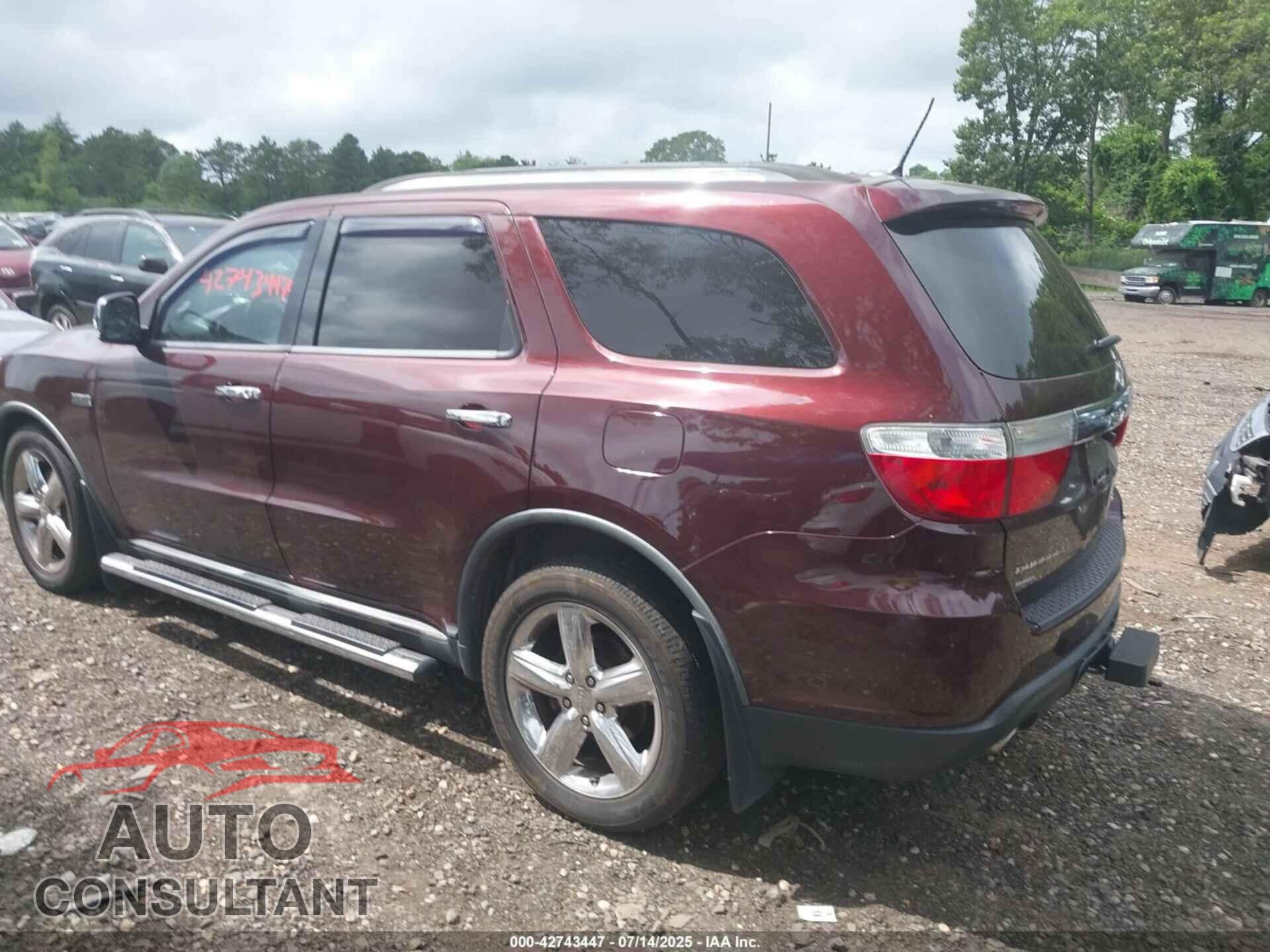 DODGE DURANGO 2012 - 1C4SDJET9CC181253
