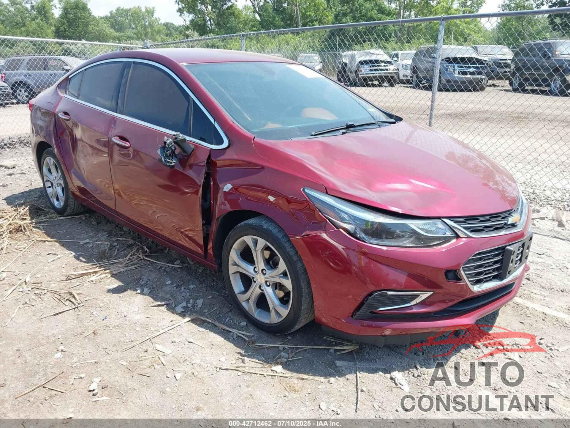CHEVROLET CRUZE 2016 - 1G1BG5SM6G7243906