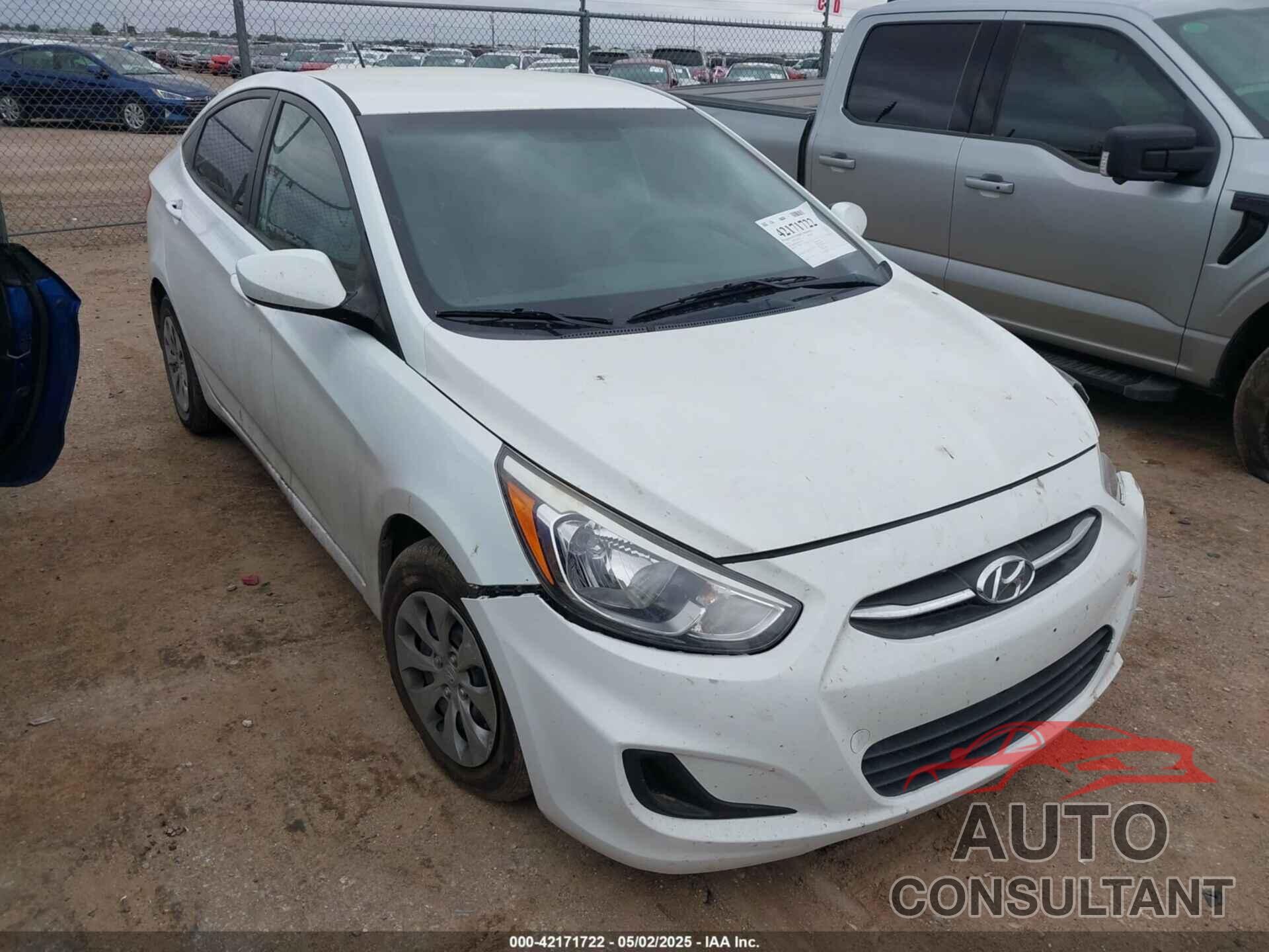 HYUNDAI ACCENT 2016 - KMHCT4AE7GU955799