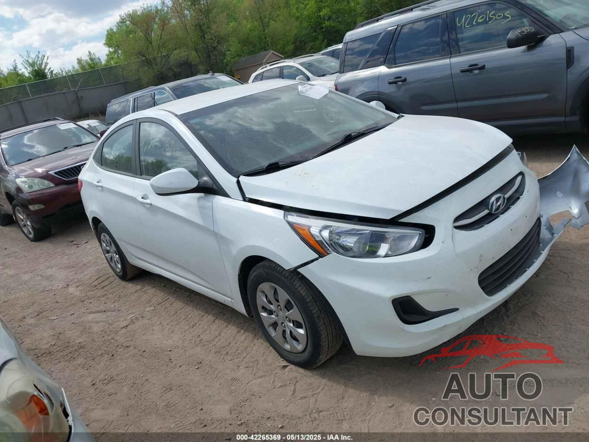 HYUNDAI ACCENT 2016 - KMHCT4AE7GU122150
