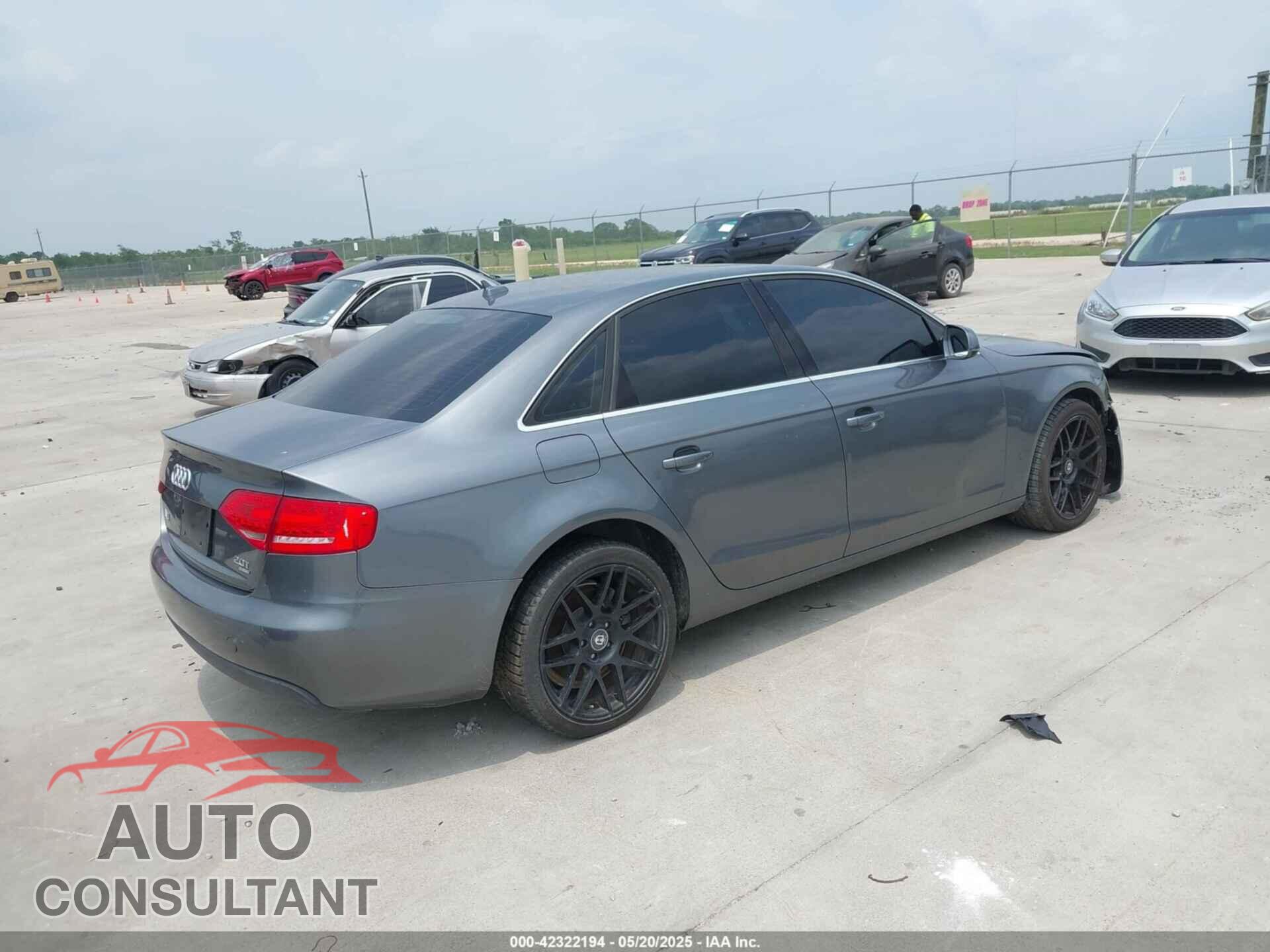 AUDI A4 2012 - WAUBFAFL2CN011536