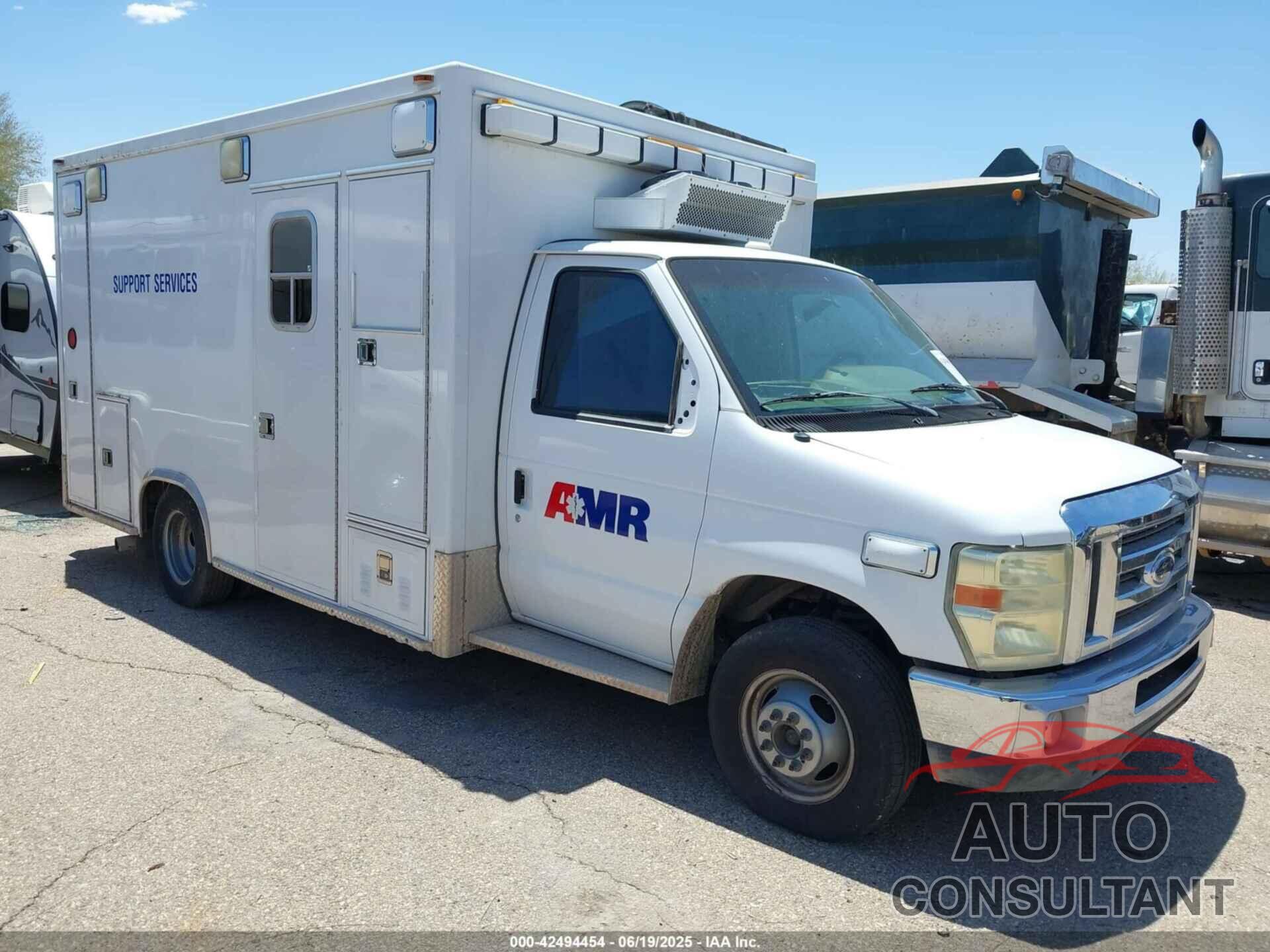 FORD E-450 CUTAWAY 2009 - 1FDXE45P99DA56081