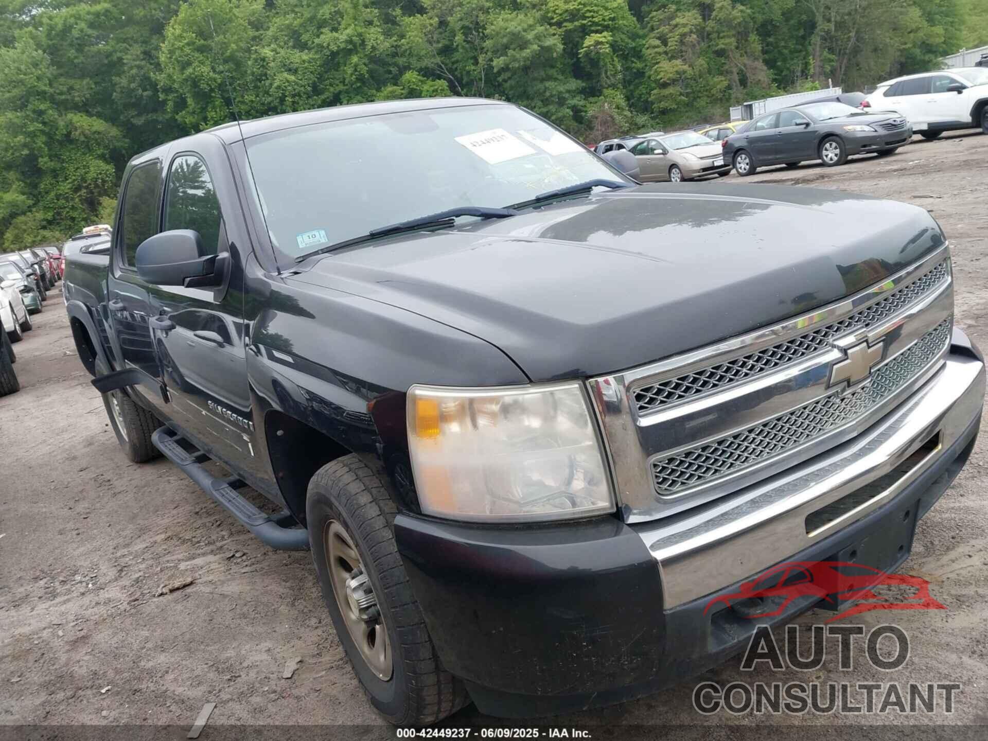 CHEVROLET SILVERADO 1500 2009 - 3GCEK23C29G231833