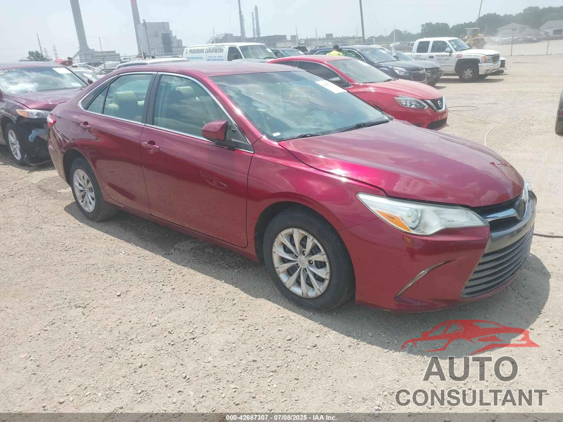 TOYOTA CAMRY 2016 - 4T1BF1FK5GU529724