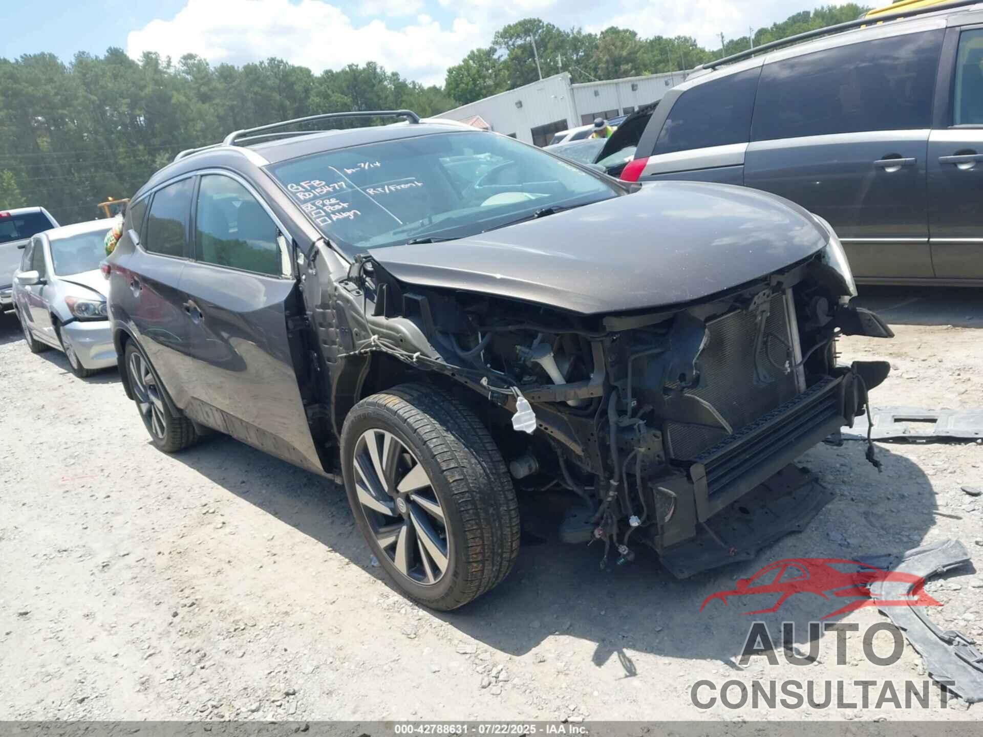 NISSAN MURANO 2015 - 5N1AZ2MH8FN250342