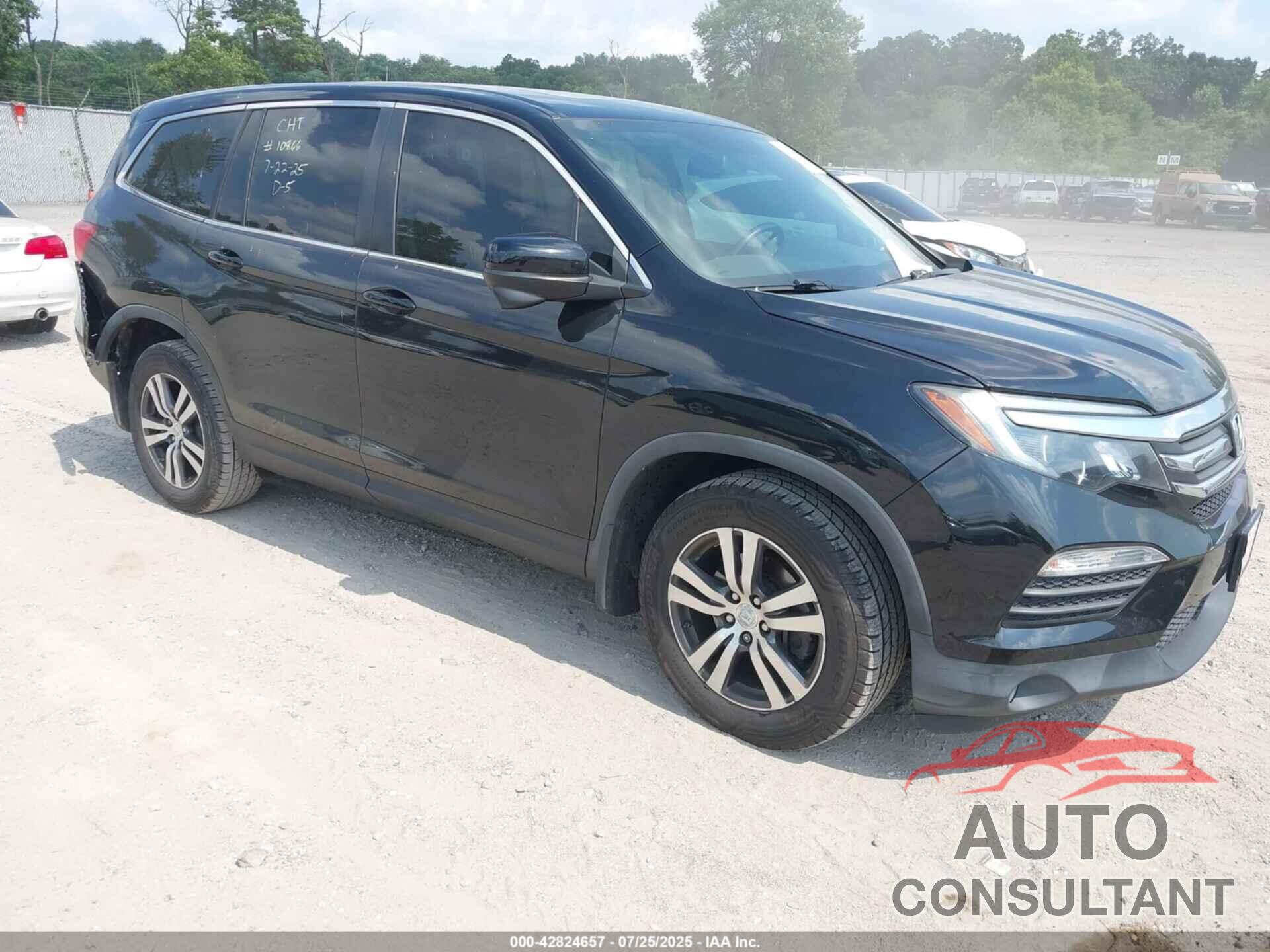 HONDA PILOT 2016 - 5FNYF6H55GB113460