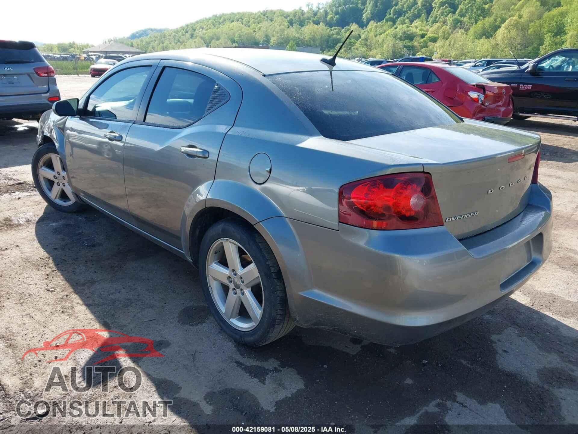 DODGE AVENGER 2013 - 1C3CDZAB6DN771209