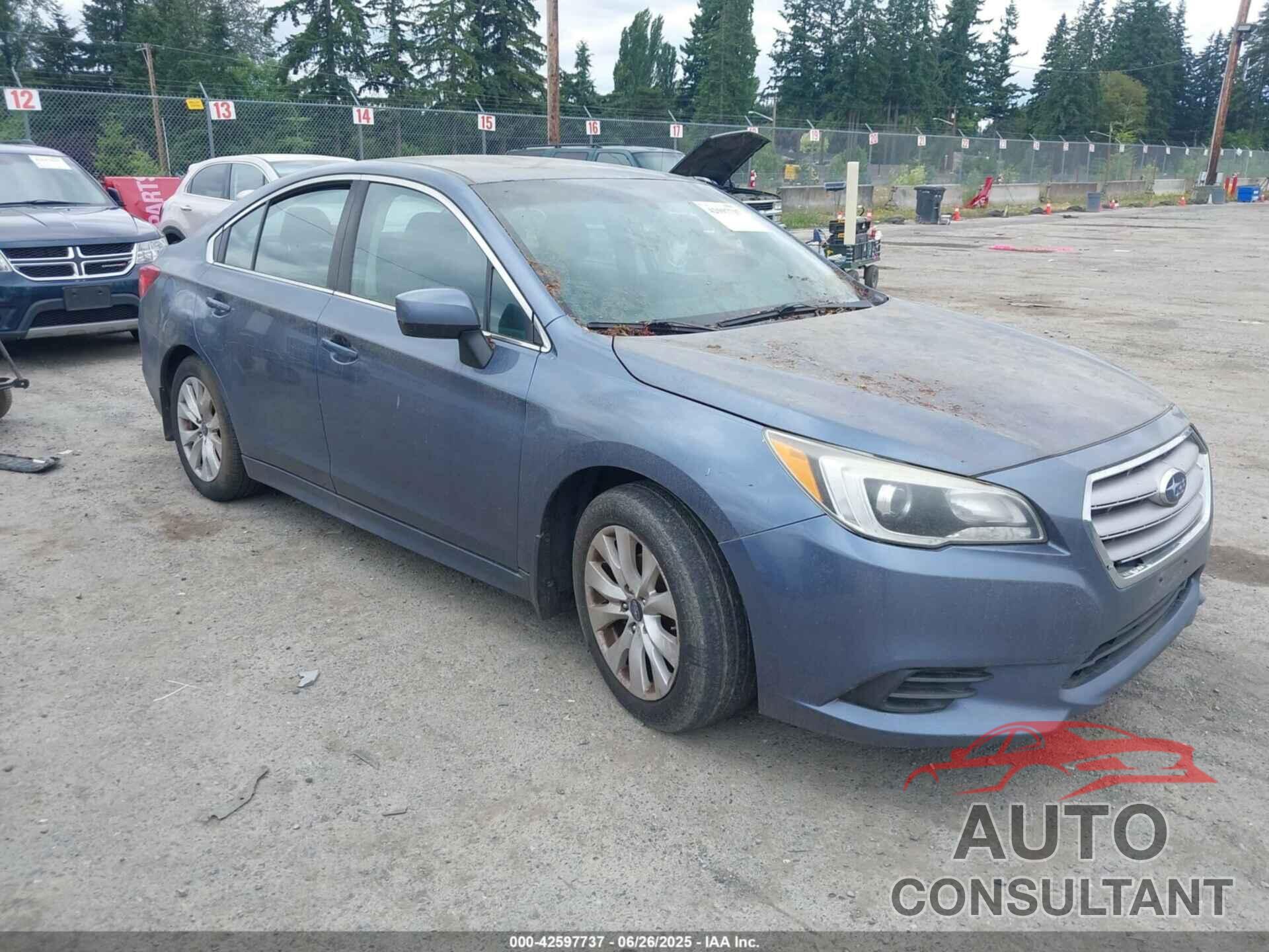 SUBARU LEGACY 2016 - 4S3BNAC65G3044732