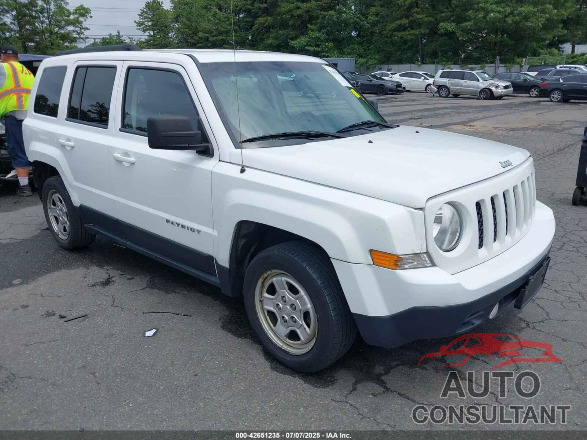 JEEP PATRIOT 2012 - 1C4NJPBA1CD687312