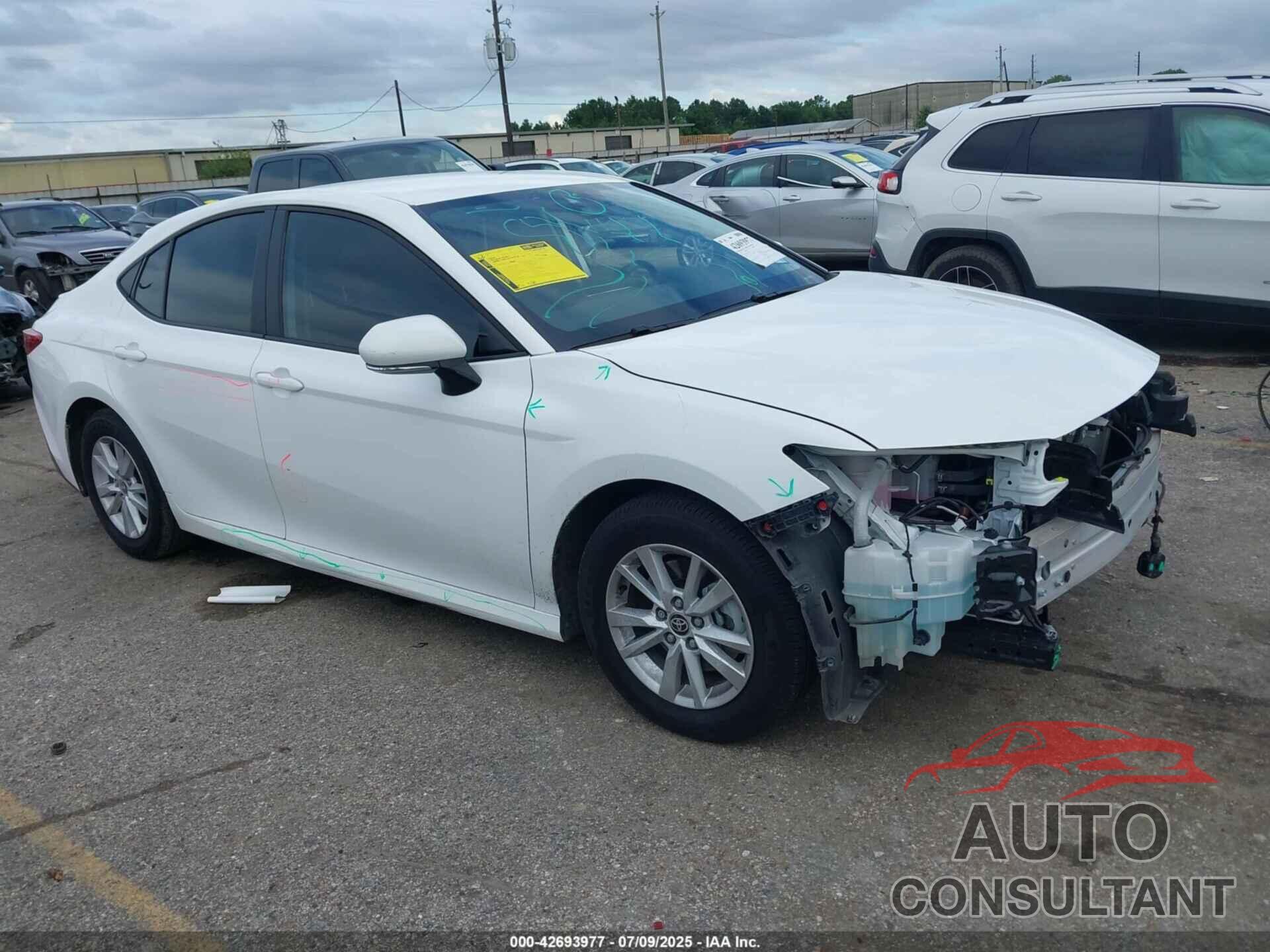 TOYOTA CAMRY 2025 - 4T1DAACK6SU517182