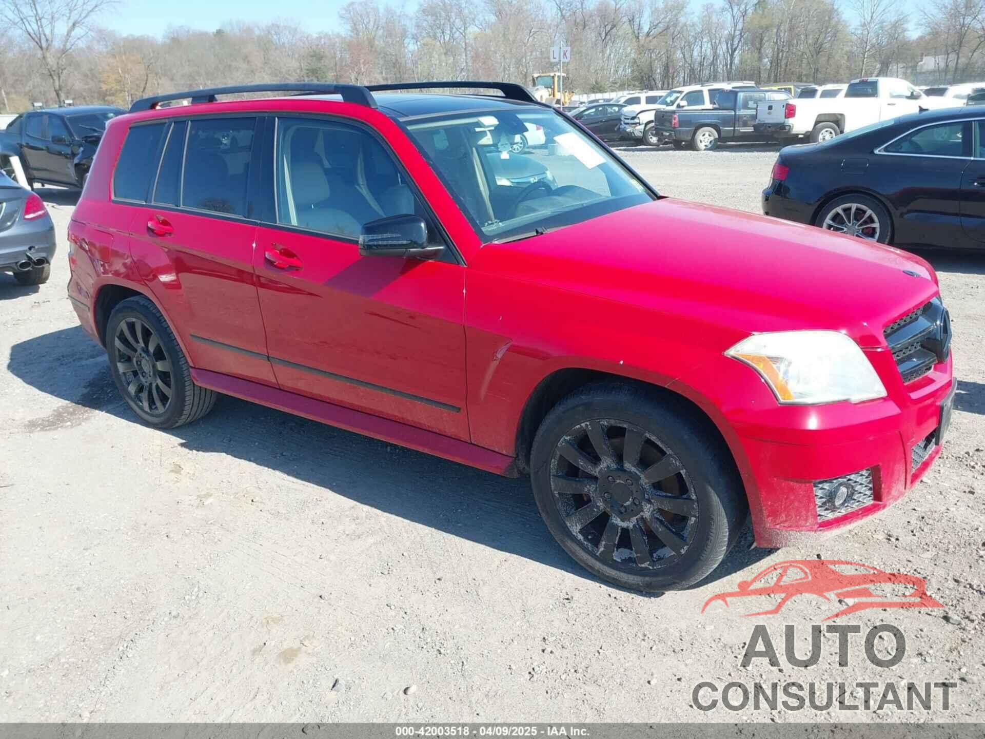 MERCEDES-BENZ GLK 350 2010 - WDCGG8HB0AF422261