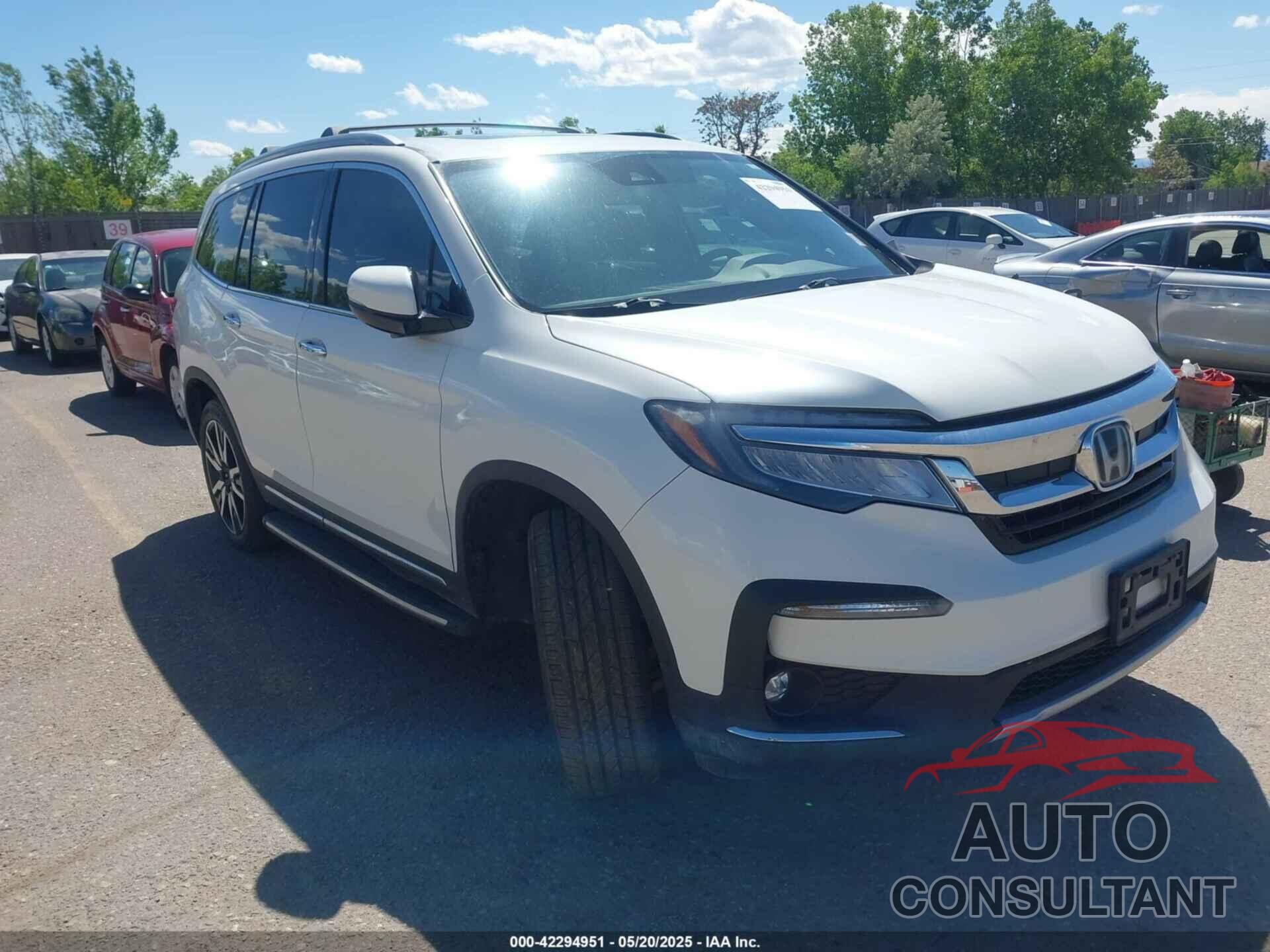 HONDA PILOT 2019 - 5FNYF6H63KB046486