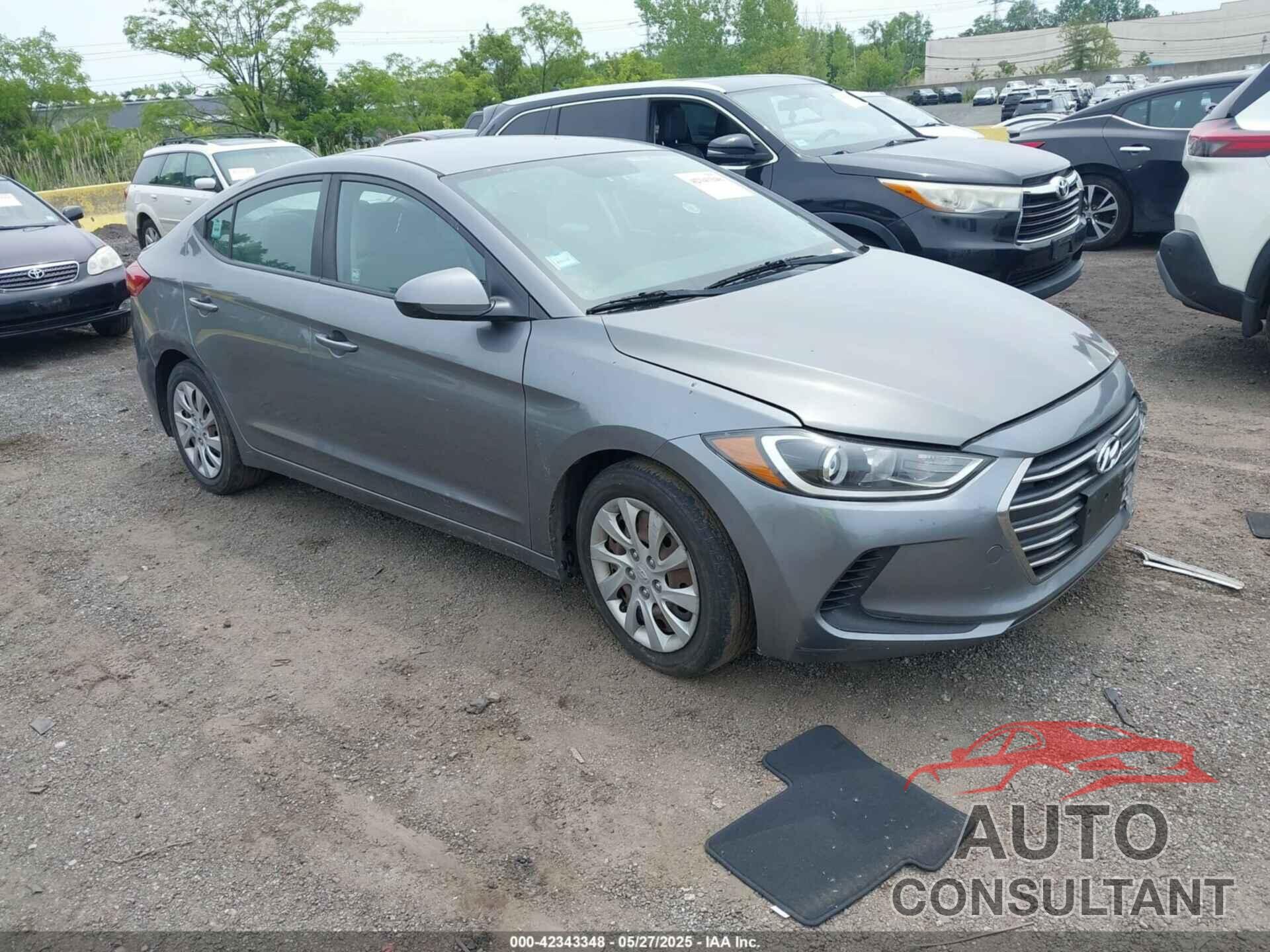 HYUNDAI ELANTRA 2018 - 5NPD84LFXJH295002