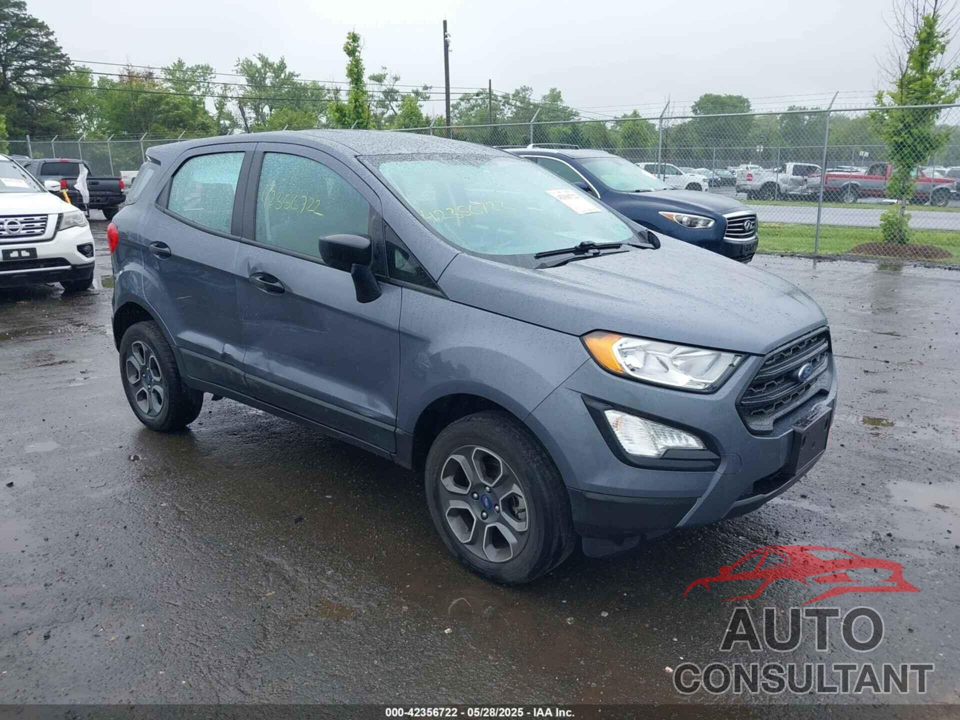 FORD ECOSPORT 2018 - MAJ6P1SL0JC192884