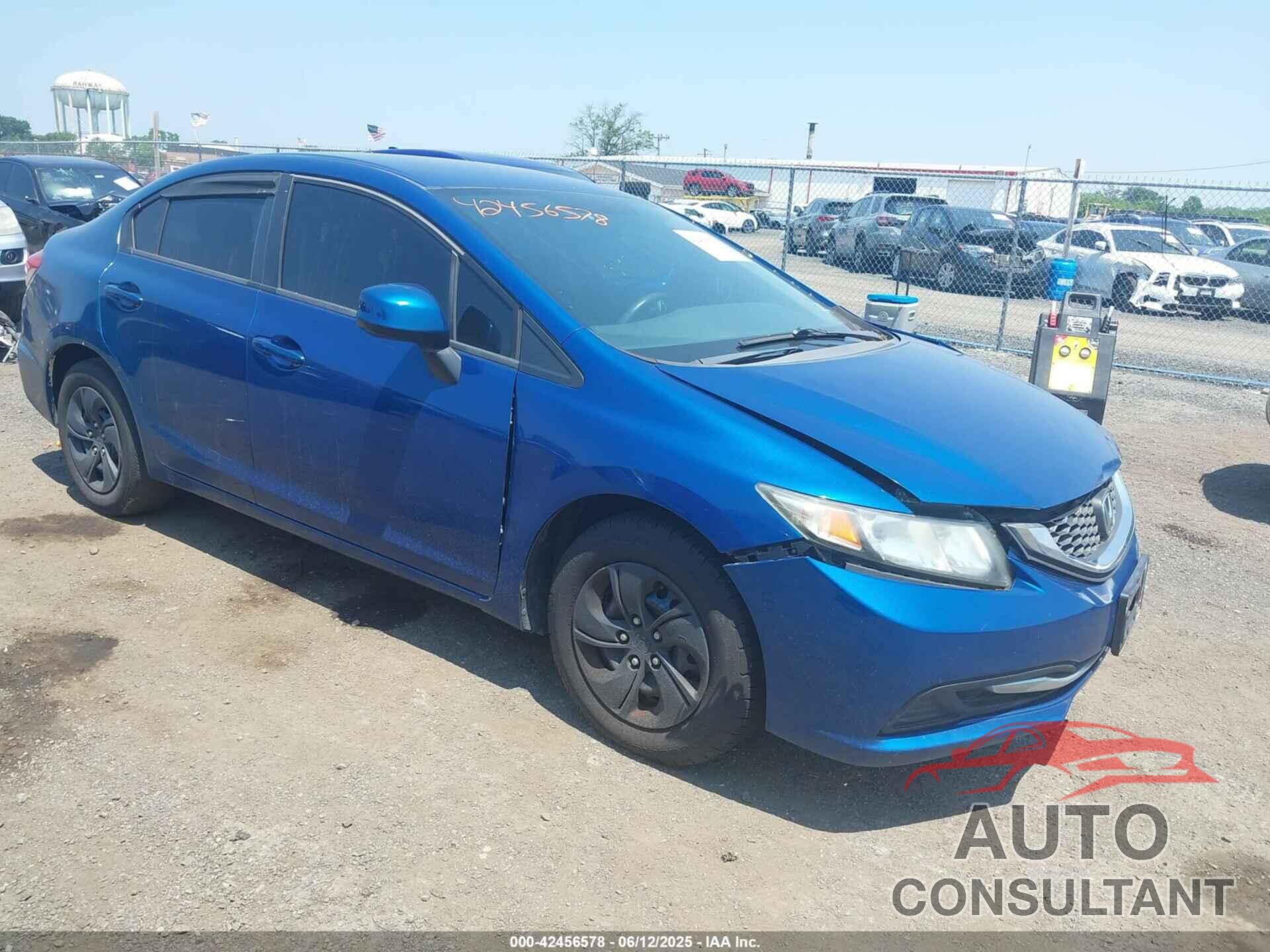 HONDA CIVIC 2013 - 19XFB2F53DE272915