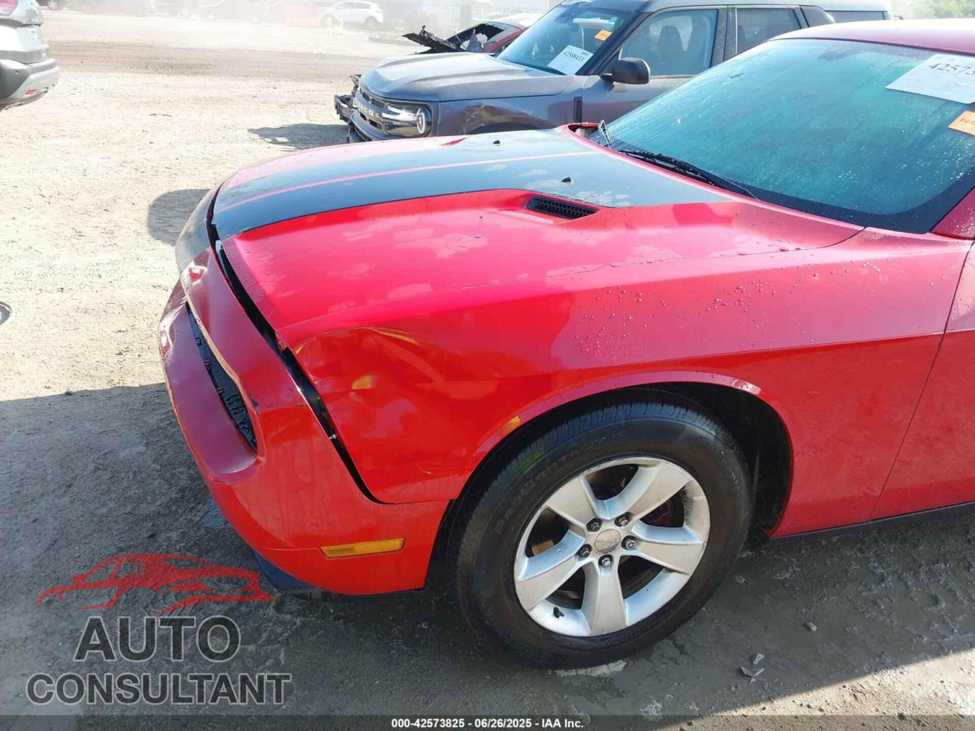 DODGE CHALLENGER 2012 - 2C3CDYAGXCH161889