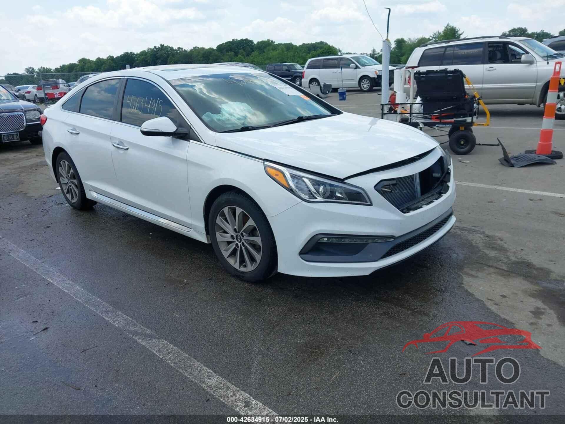 HYUNDAI SONATA 2016 - 5NPE34AF1GH368532