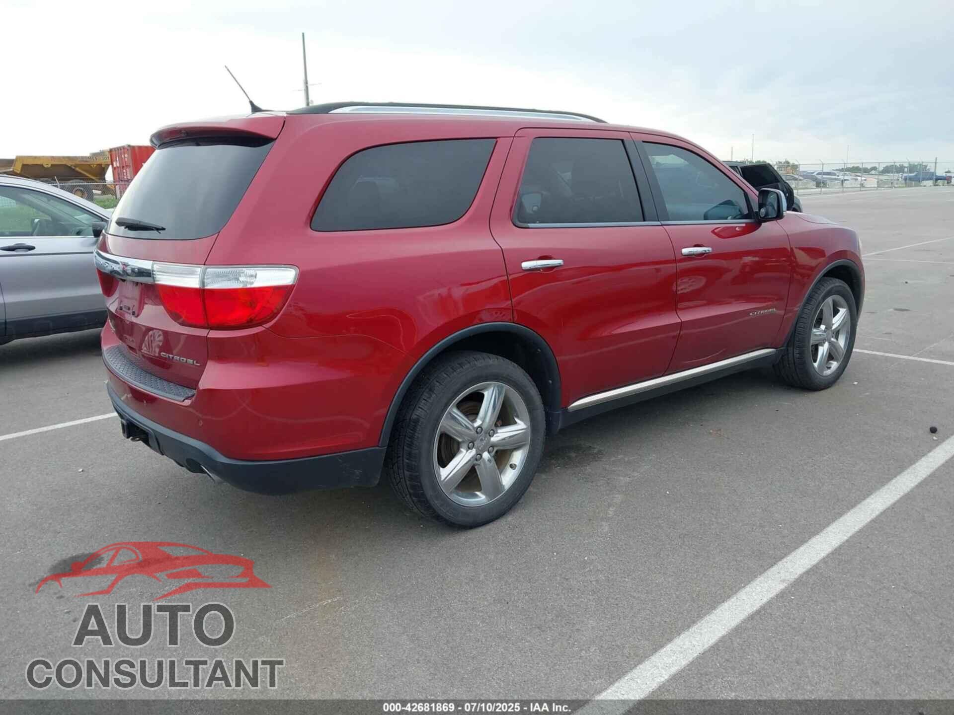 DODGE DURANGO 2013 - 1C4RDJEGXDC637943