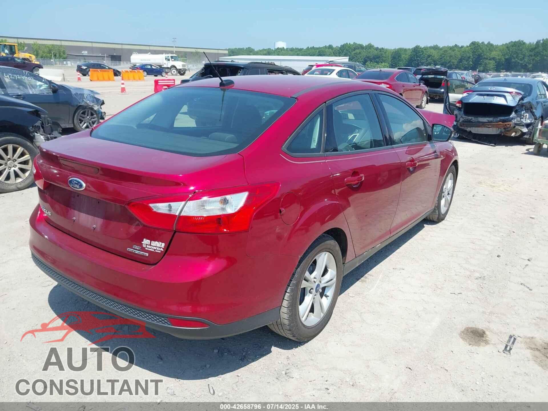 FORD FOCUS 2014 - 1FADP3F29EL207280