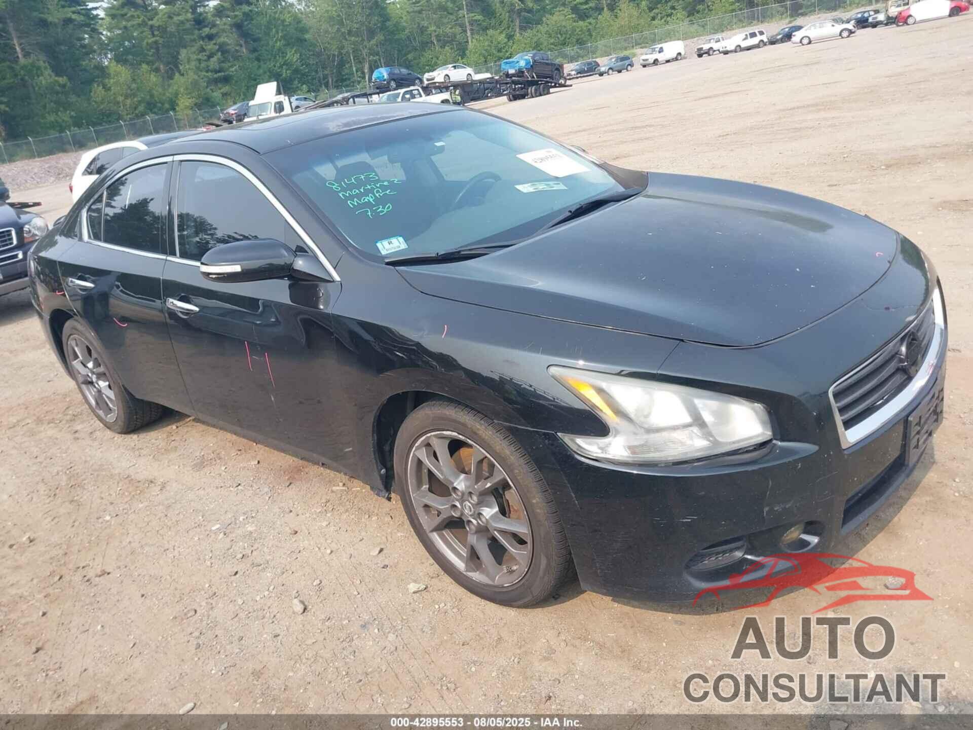NISSAN MAXIMA 2012 - 1N4AA5AP2CC826139