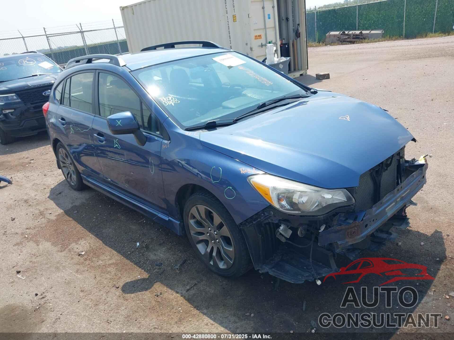 SUBARU IMPREZA 2013 - JF1GPAL60D2880682