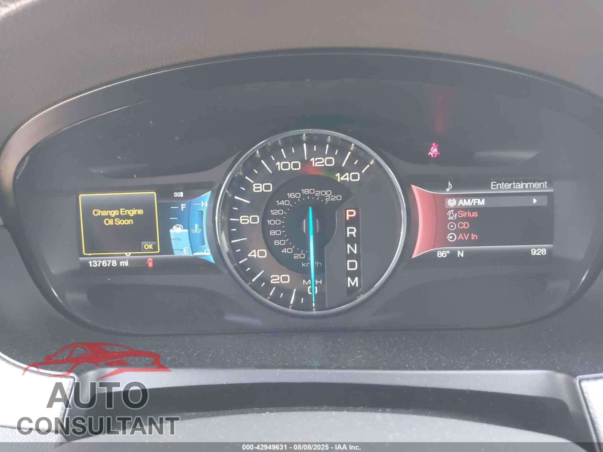 FORD EDGE 2012 - 2FMDK3JC0CBA12475