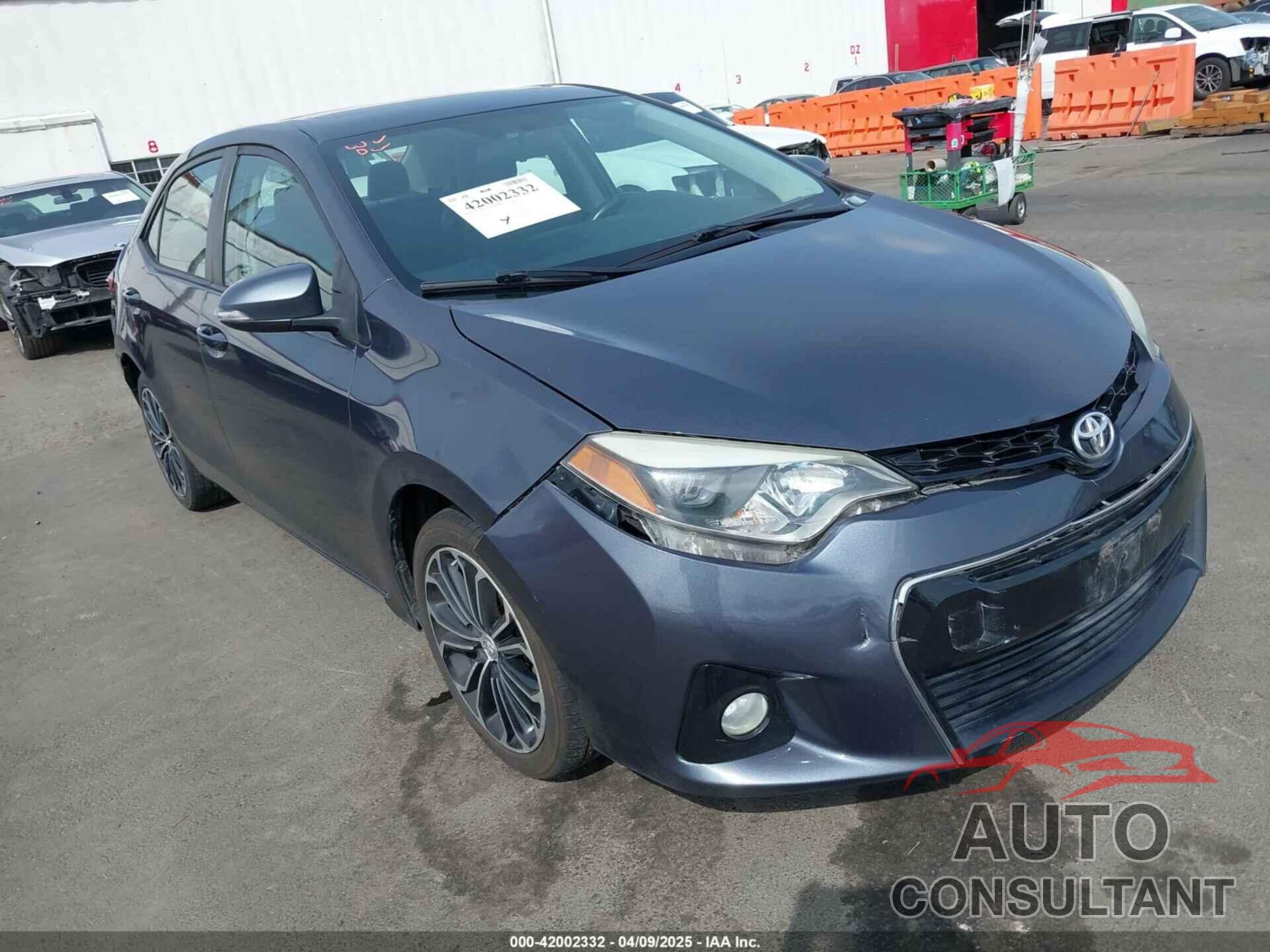 TOYOTA COROLLA 2014 - 5YFBURHEXEP103375