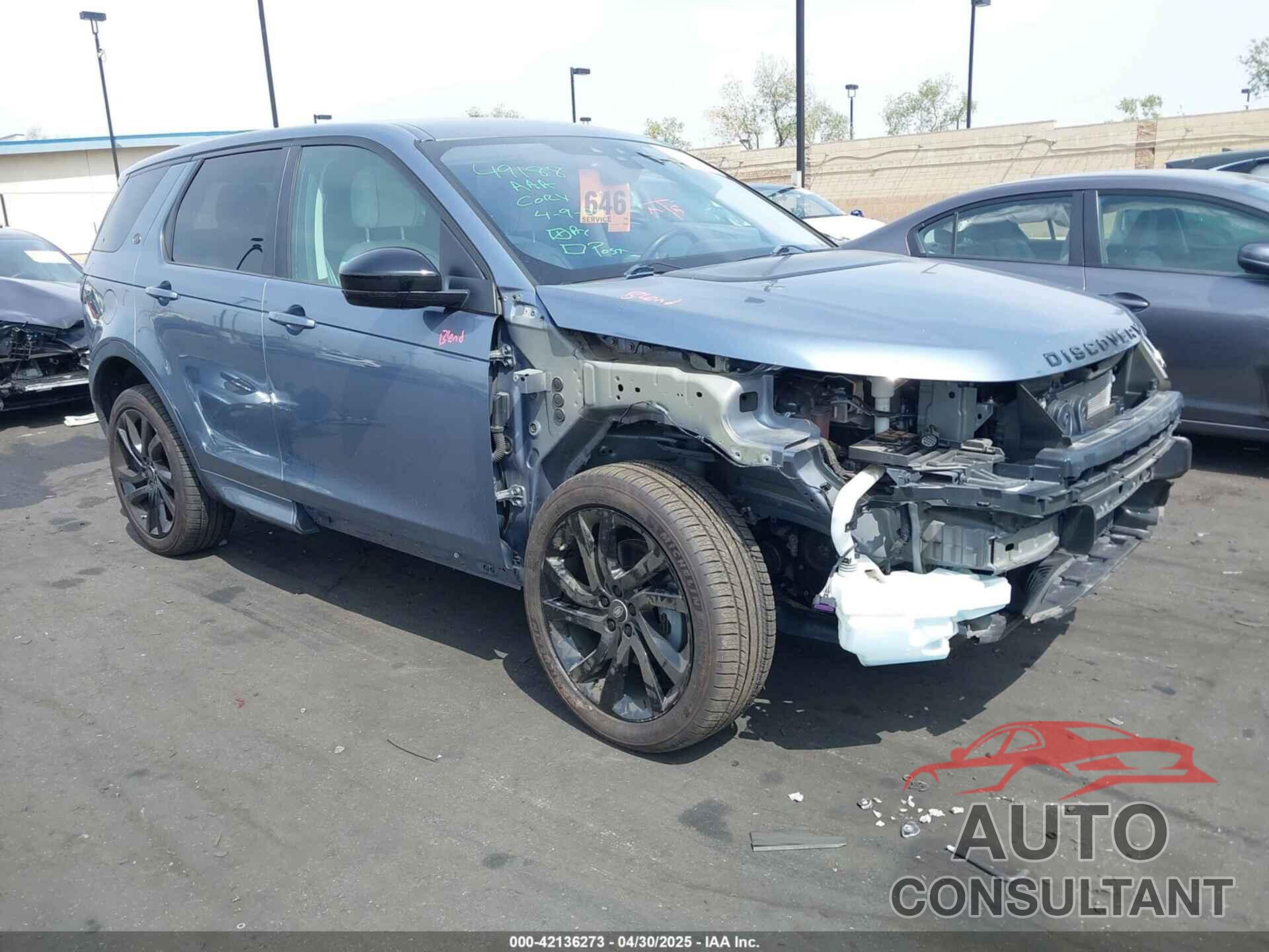 LAND ROVER DISCOVERY SPORT 2019 - SALCT2FX0KH795813