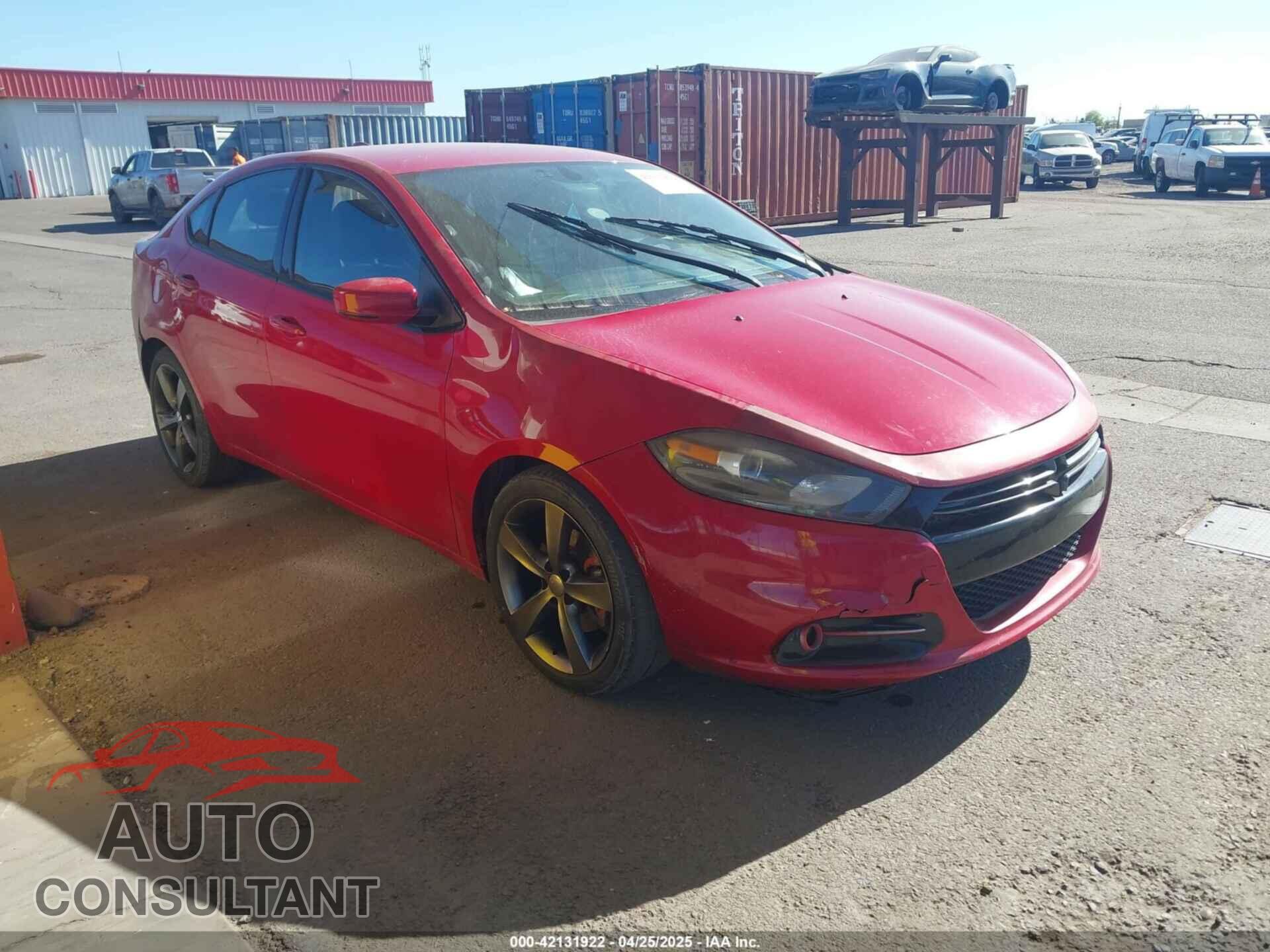 DODGE DART 2014 - 1C3CDFEB7ED906214