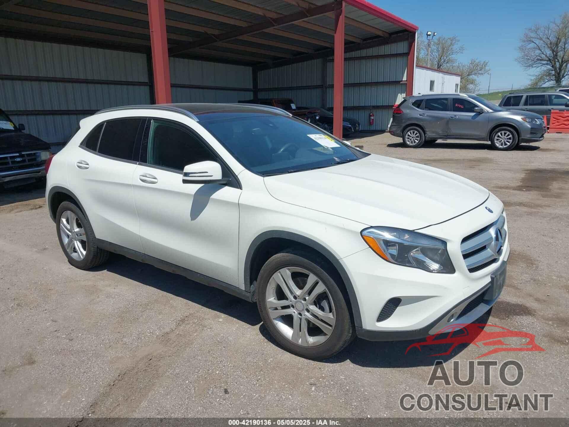 MERCEDES-BENZ GLA 250 2017 - WDCTG4GB6HJ339076
