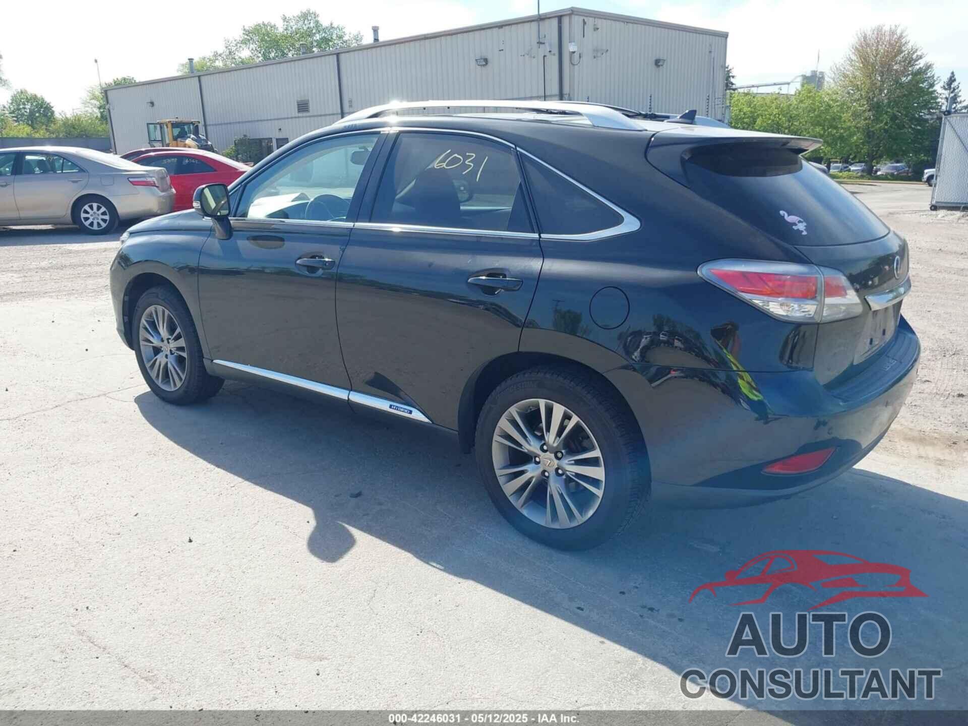 LEXUS RX 450H 2013 - JTJBC1BA9D2053105