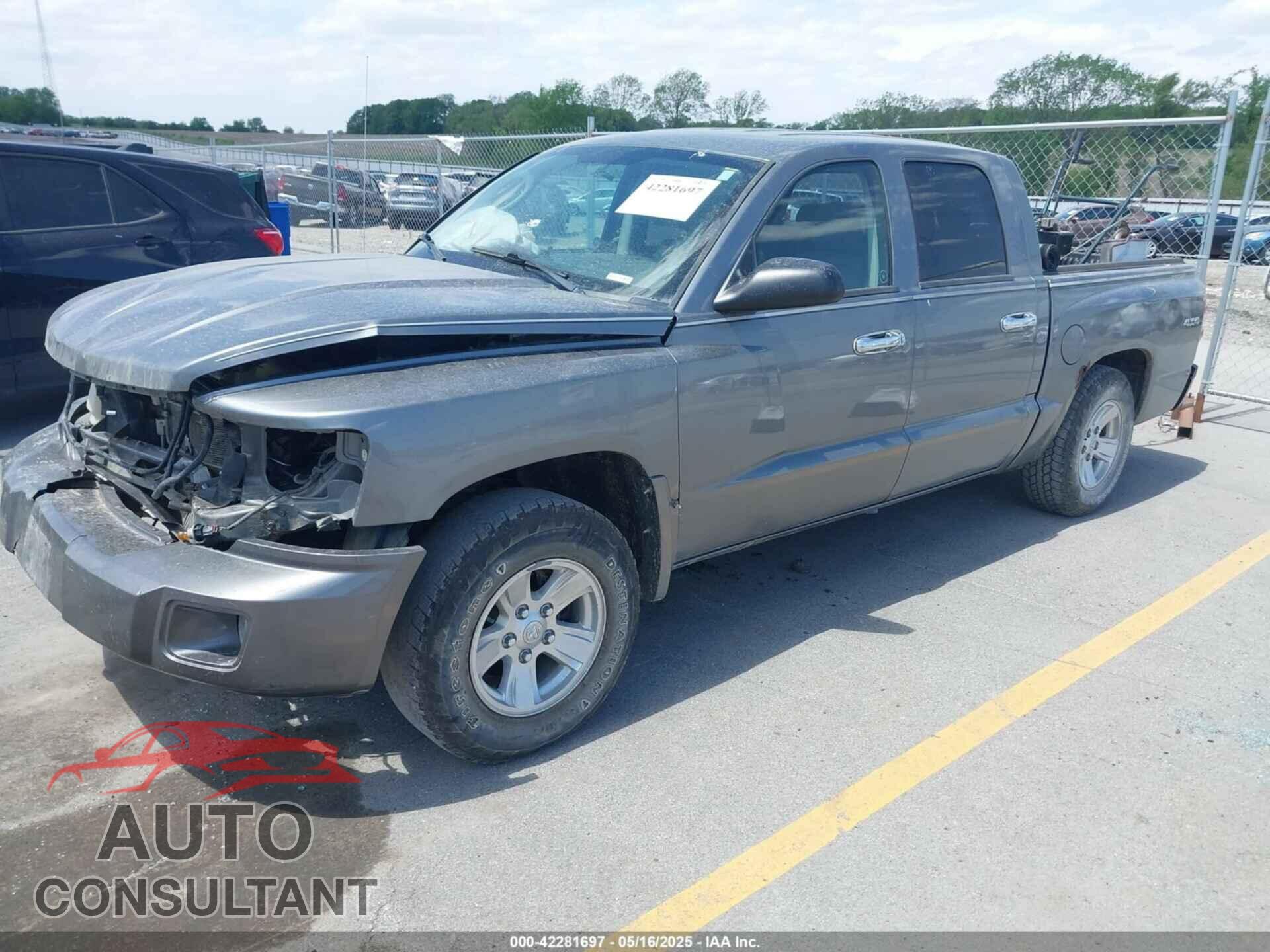 DODGE DAKOTA 2010 - 1D7CW3GK4AS264452