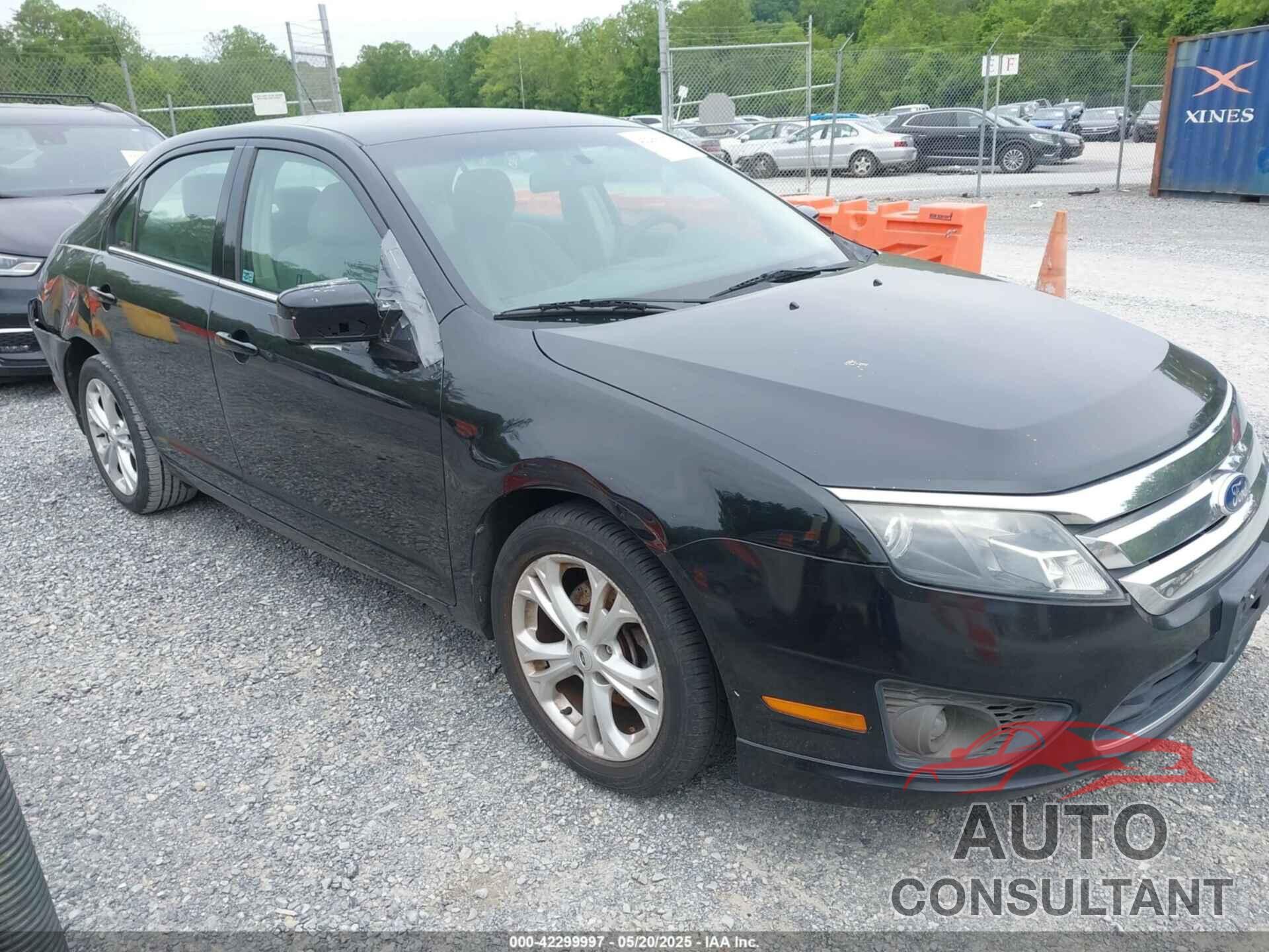 FORD FUSION 2012 - 3FAHP0HG7CR118766