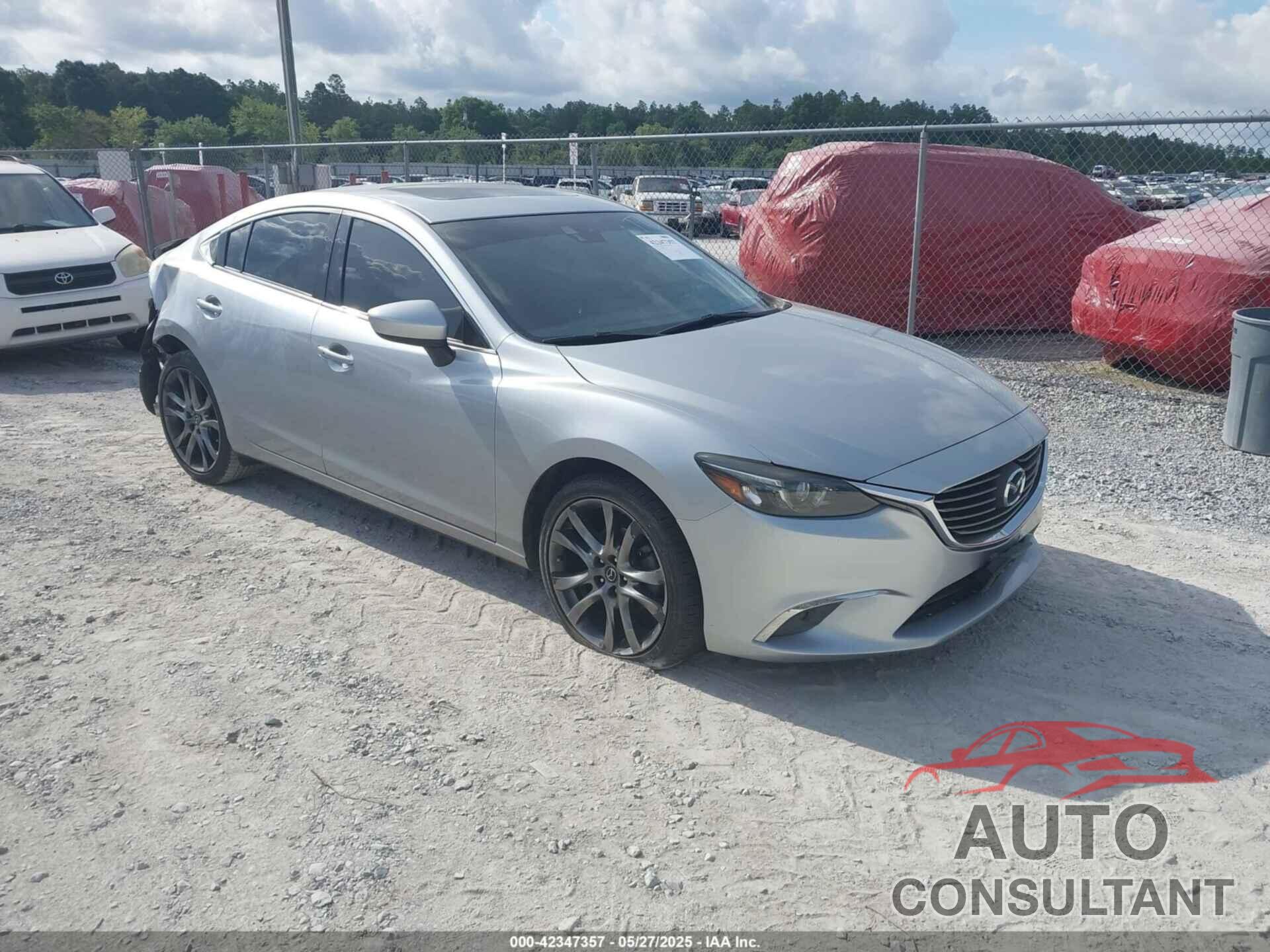 MAZDA MAZDA6 2016 - JM1GJ1W59G1450027