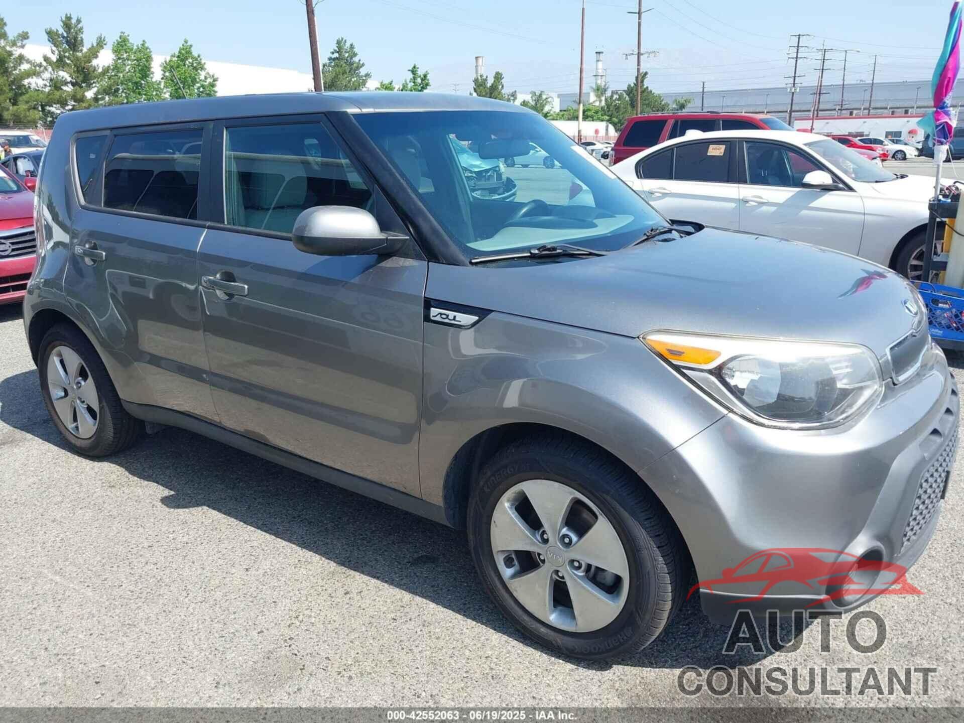 KIA SOUL 2015 - KNDJN2A29F7221680