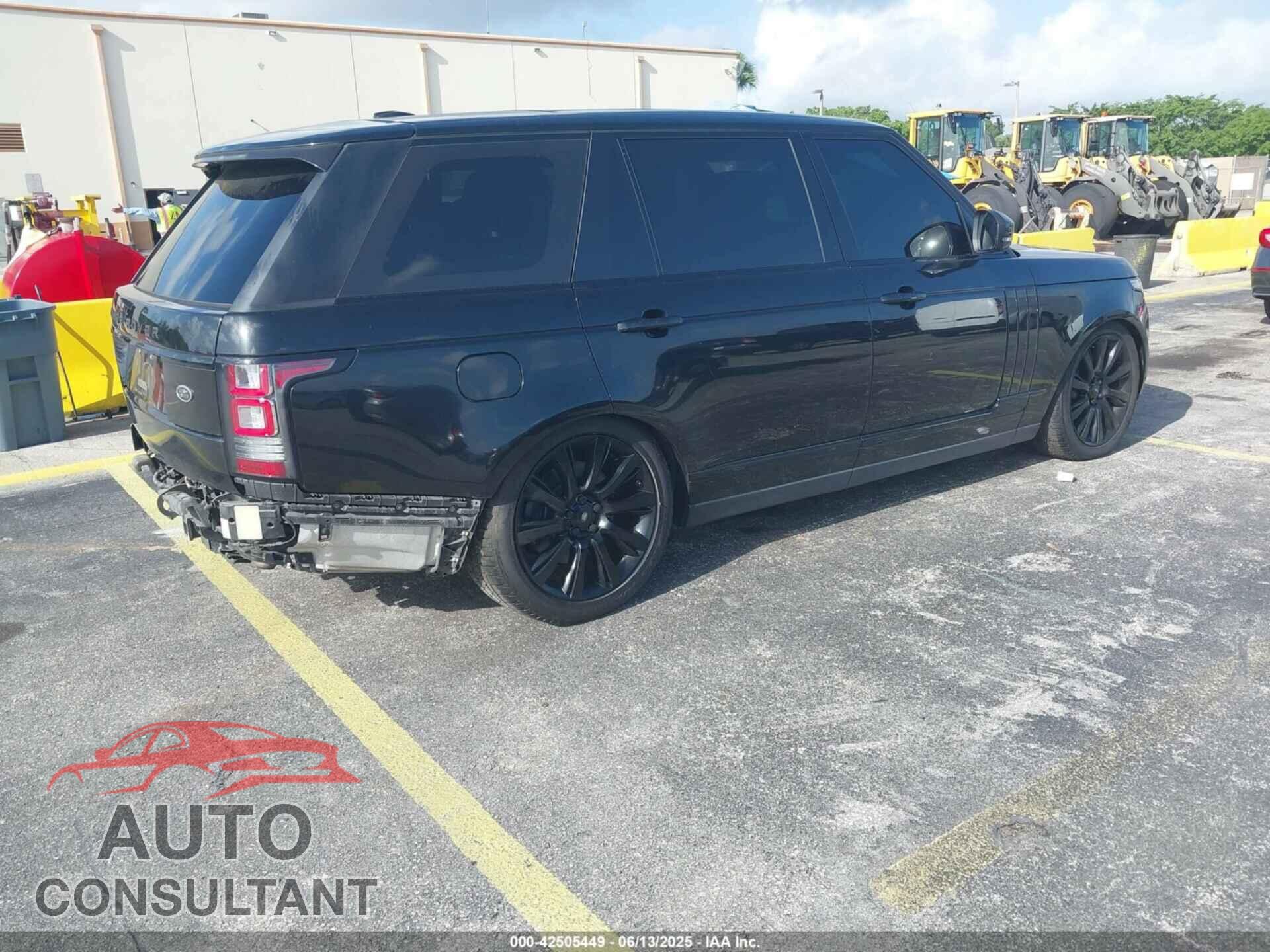 LAND ROVER RANGE ROVER 2015 - SALGS3TF0FA202892