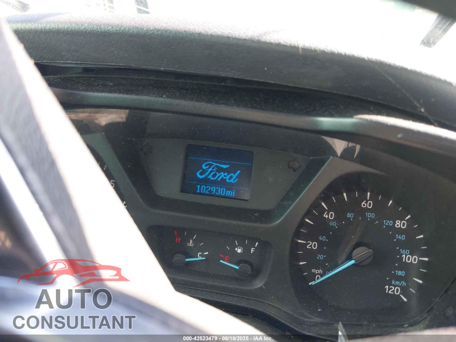 FORD TRANSIT 2019 - 1FTYR1YMXKKA86852